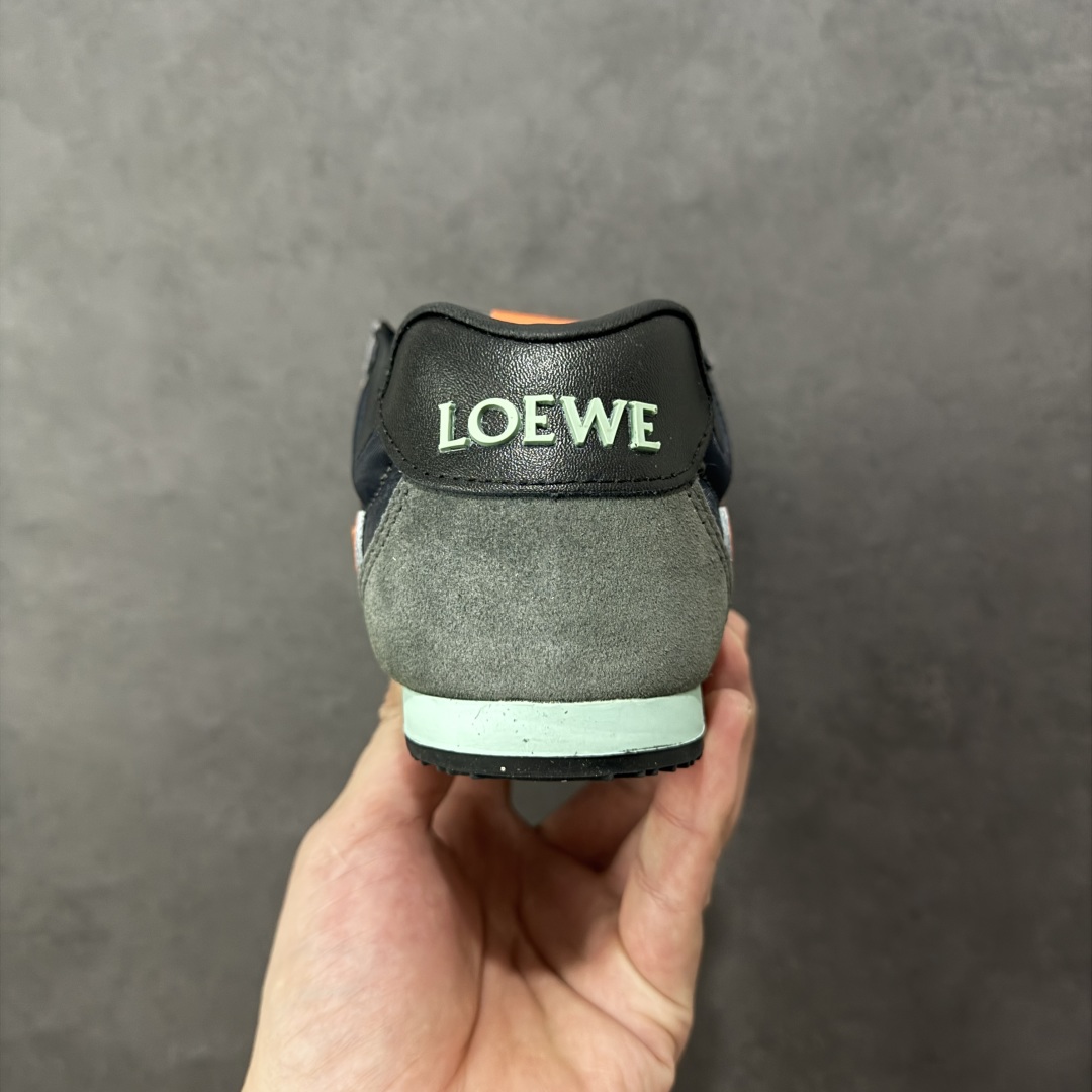 图片[4]-【GQ福利】Loewe罗意威 Ballet Runner2.0系列 进口柔软小牛皮+牛反绒皮面拼接，内里垫脚混种羊皮，双层高弹乳胶内热，独家模具橡胶大底，上脚轻便舒适 四色现货 尺码：35-44-选品中心