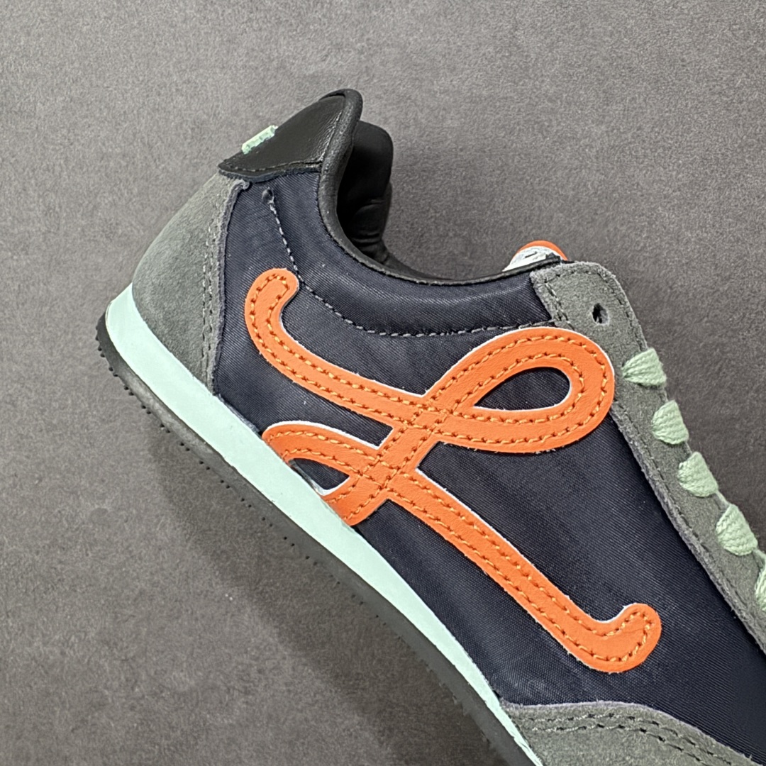 图片[6]-【GQ福利】Loewe罗意威 Ballet Runner2.0系列 进口柔软小牛皮+牛反绒皮面拼接，内里垫脚混种羊皮，双层高弹乳胶内热，独家模具橡胶大底，上脚轻便舒适 四色现货 尺码：35-44-选品中心