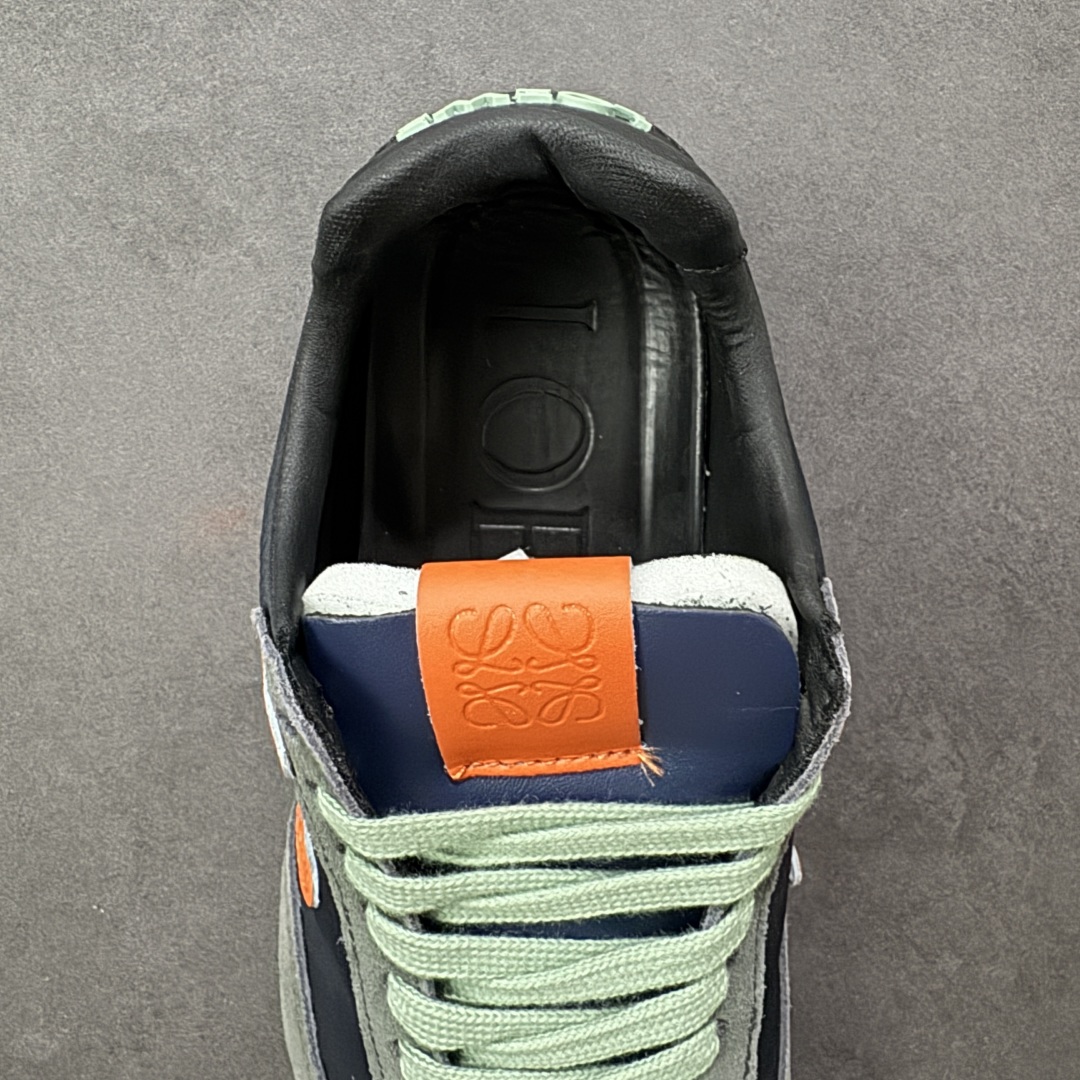 图片[7]-【GQ福利】Loewe罗意威 Ballet Runner2.0系列 进口柔软小牛皮+牛反绒皮面拼接，内里垫脚混种羊皮，双层高弹乳胶内热，独家模具橡胶大底，上脚轻便舒适 四色现货 尺码：35-44-选品中心