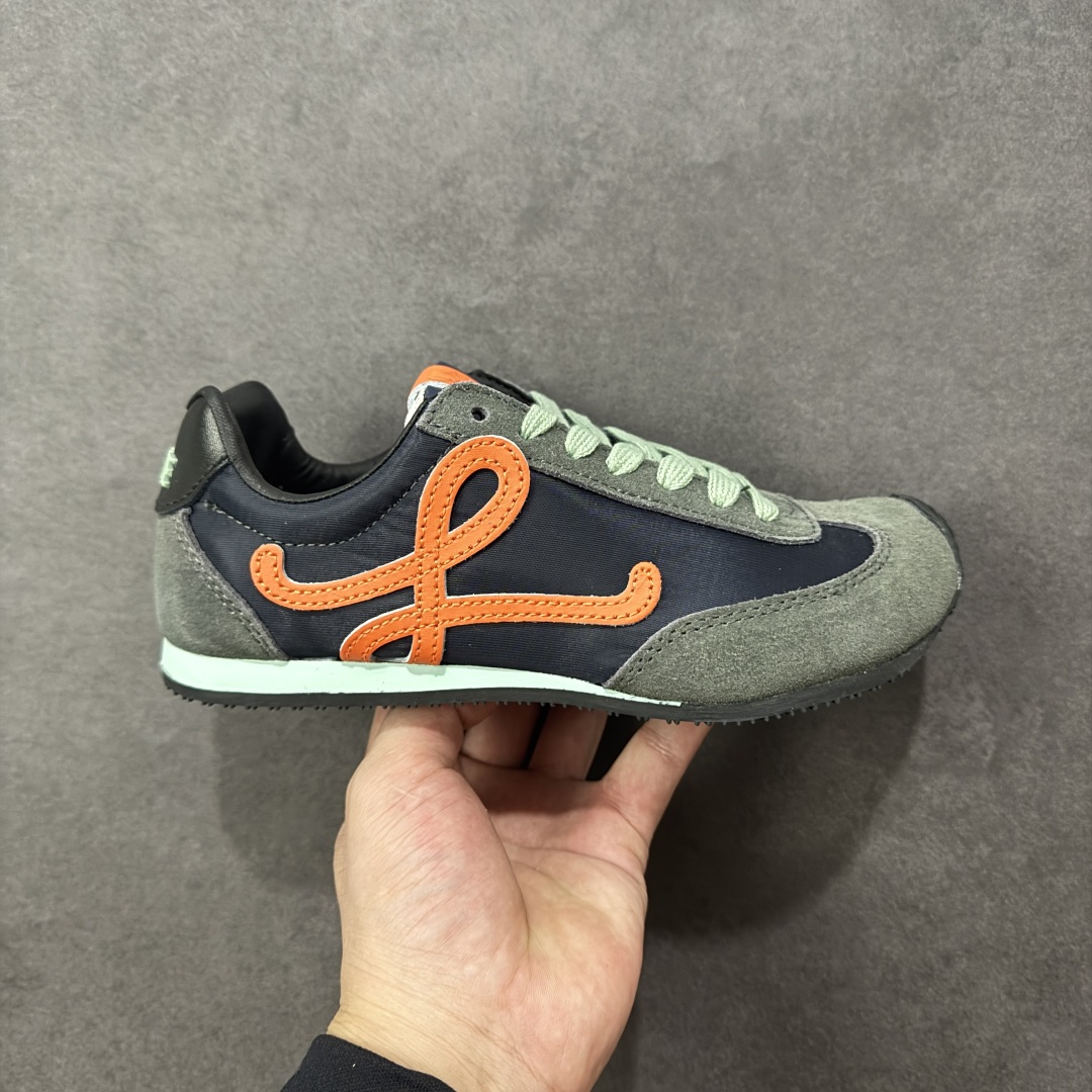 【GQ福利】Loewe罗意威 Ballet Runner2.0系列 进口柔软小牛皮+牛反绒皮面拼接,内里垫脚混种羊皮,双层高弹乳胶内热,独家模具橡胶大底,上脚轻便舒适 四色现货 尺码:35-44-选品中心