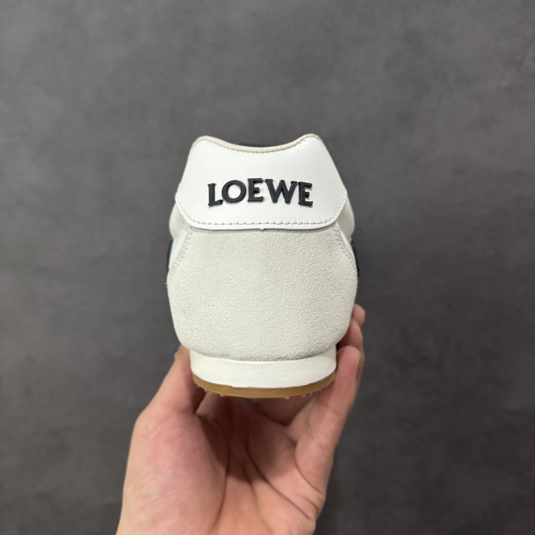 图片[4]-【GQ福利】Loewe罗意威 Ballet Runner2.0系列 进口柔软小牛皮+牛反绒皮面拼接，内里垫脚混种羊皮，双层高弹乳胶内热，独家模具橡胶大底，上脚轻便舒适 四色现货 尺码：35-44-选品中心