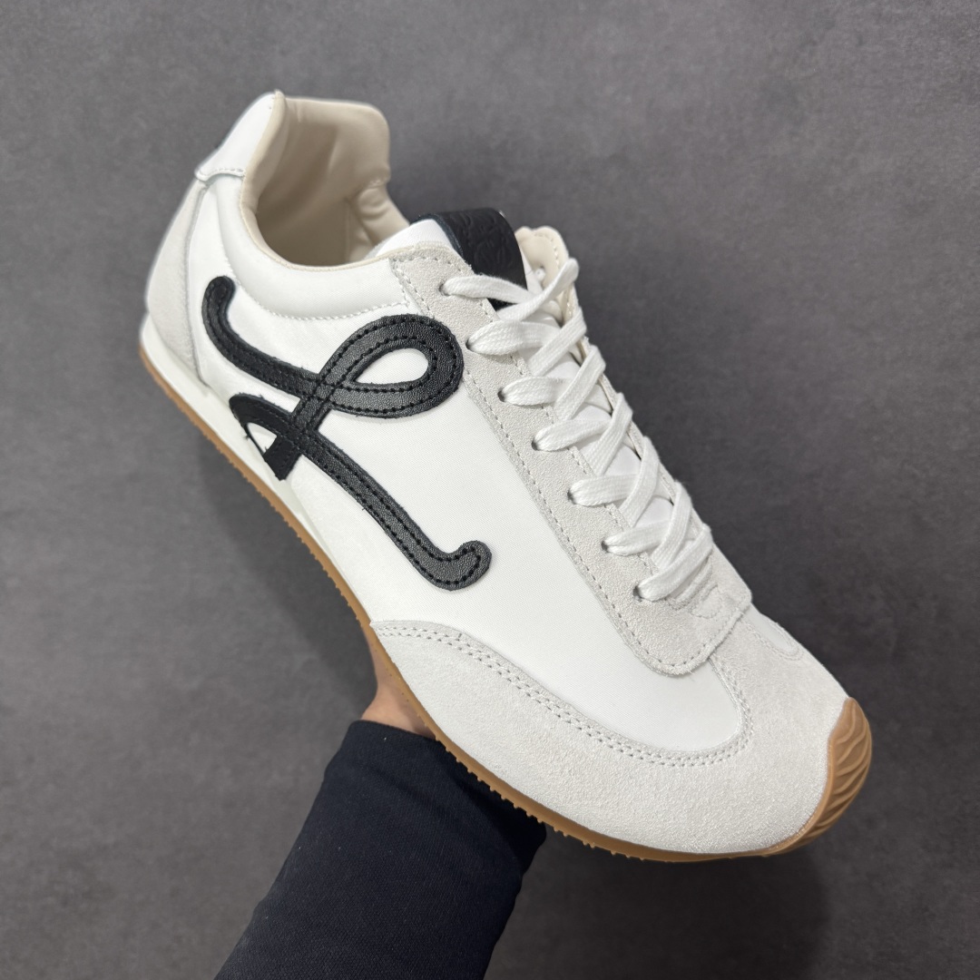 图片[3]-【GQ福利】Loewe罗意威 Ballet Runner2.0系列 进口柔软小牛皮+牛反绒皮面拼接，内里垫脚混种羊皮，双层高弹乳胶内热，独家模具橡胶大底，上脚轻便舒适 四色现货 尺码：35-44-选品中心