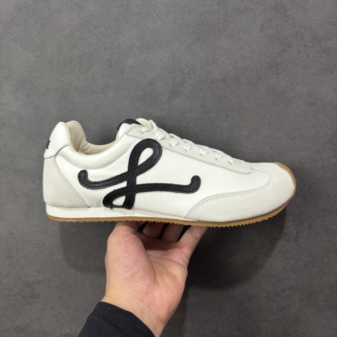 【GQ福利】Loewe罗意威 Ballet Runner2.0系列 进口柔软小牛皮+牛反绒皮面拼接,内里垫脚混种羊皮,双层高弹乳胶内热,独家模具橡胶大底,上脚轻便舒适 四色现货 尺码:35-44-选品中心
