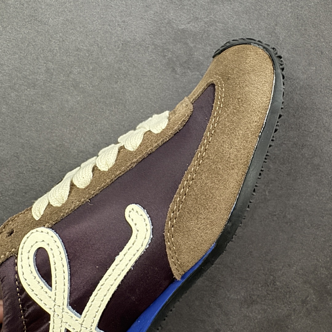 图片[5]-【GQ福利】Loewe罗意威 Ballet Runner2.0系列 进口柔软小牛皮+牛反绒皮面拼接，内里垫脚混种羊皮，双层高弹乳胶内热，独家模具橡胶大底，上脚轻便舒适 四色现货 尺码：35-44-选品中心