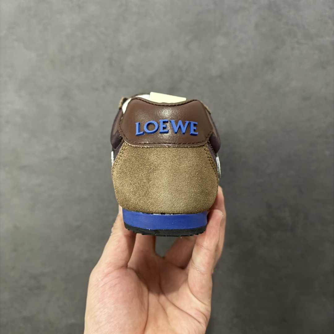 图片[4]-【GQ福利】Loewe罗意威 Ballet Runner2.0系列 进口柔软小牛皮+牛反绒皮面拼接，内里垫脚混种羊皮，双层高弹乳胶内热，独家模具橡胶大底，上脚轻便舒适 四色现货 尺码：35-44-选品中心