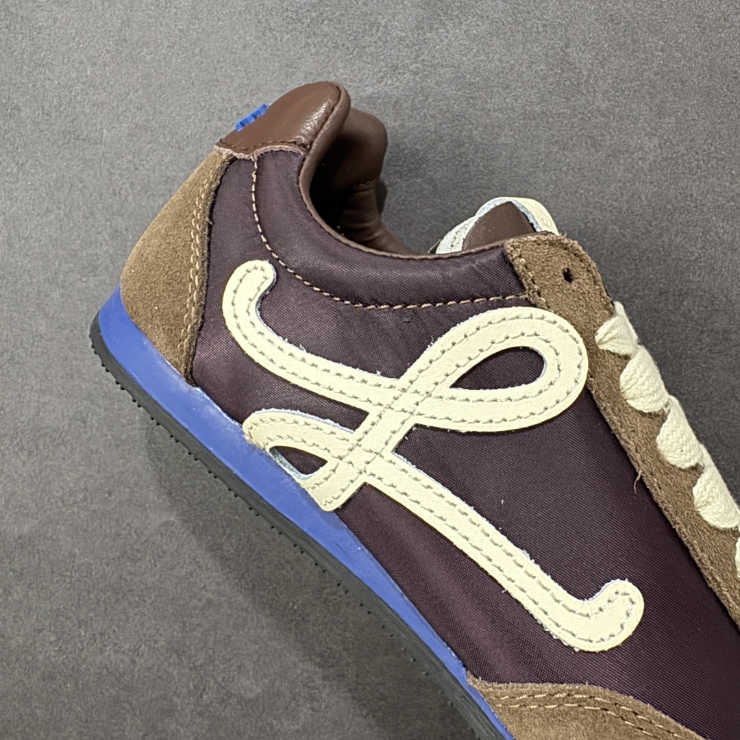 图片[6]-【GQ福利】Loewe罗意威 Ballet Runner2.0系列 进口柔软小牛皮+牛反绒皮面拼接，内里垫脚混种羊皮，双层高弹乳胶内热，独家模具橡胶大底，上脚轻便舒适 四色现货 尺码：35-44-选品中心