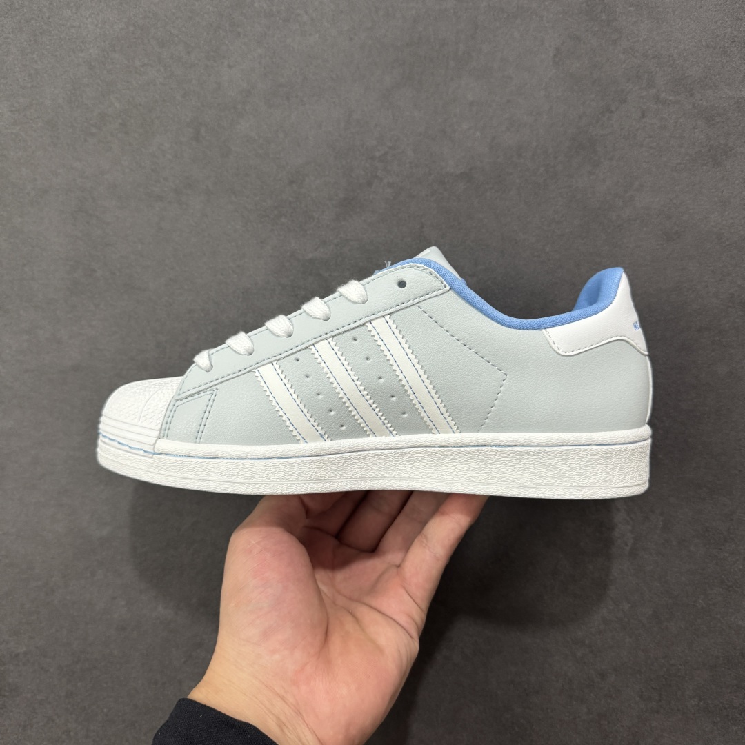 图片[2]-【公司级】Adidas Originals Superstar 阿迪达斯 三叶草 贝壳头系列低帮经典百搭休闲运动板鞋 货号：IF7021 尺码：35.5 36 36.5 37 38 38.5 39 40-选品中心