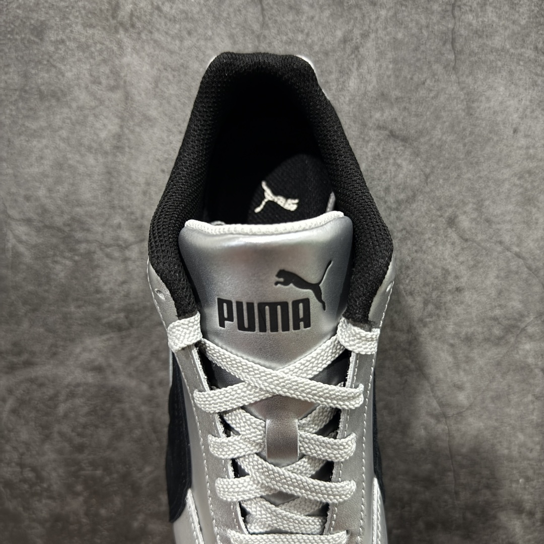 图片[8]-【渠道纯原版】Puma Speedcat OG Sparco 彪马罗马阿莫尔系列 复古运动休闲赛车跑鞋 黑银 目前市场最优版本 无论是版型 细节 烫金走线 完全碾压市场任意版本 欢迎对比🆚 工厂耗时3个月开发 原装档案原数据纸版楦型 采用固色翻毛皮鞋面材质(正确二次成型\’猛帮\’成型工艺🆚区别市面版本!!) 外置原数据开发轻量耐磨橡胶大底💪🏻 全球知名运动品牌PUMA宝马赛车系列 融合了宝马车队的标志性配色 以趣味十足又前卫复古的设计引领潮流 将赛道精神融入街头时尚 开启前卫竞速之旅 主打前卫复古风 Roma鞋款的鞋侧以复古的流线造型 缀以宝马经典Logo 巧妙吸睛 而Speedcat鞋款以亮眼三色条纹元素缀以舒适鞋面 赋予了独特的个性美学 演绎赛车的无尽能量 尺码：35.5-45 货号：403689-01-选品中心