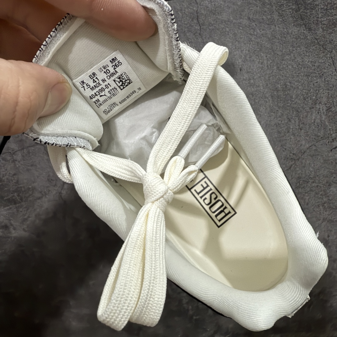 图片[7]-【Top版本】Rose x Puma Speedcat 联名款 极速赛车系列彪马低帮生活休闲鞋 404390-01  市场第一梯队品质 顶级头层皮料 顶尖完美复刻公司货版本 组合大底 亮黑磨砂皮 正确鞋舌Puma Logo 正确鞋垫Puma Logo 正确刺绣Logo 正确加厚五花海玻璃鞋垫 以及全套配件 原厂数据一比一大底 橡胶加切片组合底❗️ 原装档案原数据纸版楦型 防尘袋 配件齐全 二次成型\’猛帮\’成型工艺制作 细节如图所示  尺码：35 36 37 37.5 38 38.5 39 40 40.5 41 42 42.5 43 43.5 44.5 45-选品中心