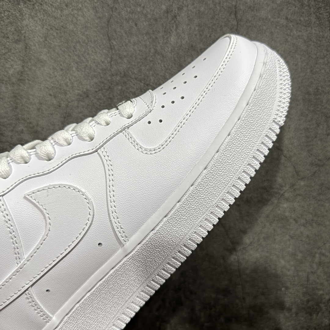 图片[6]-【XE纯原】Air Force 1 Low AF1空军纯白低帮 CW2288-111 抄底的价格 完美品质 完全吊打市场所有同价位上下版本 偏软质头层皮料 完美鞋型 钩子裁边清洁度无敌！ 针车走线图片放大看相当整齐，鞋带口冲孔与鞋头冲孔非常圆润干净 无任何毛边，正确做旧鞋带金属铁片，中底走线 鞋垫刷胶 大底含气垫都是基本操作！独家有货，全码可接！ 尺码：36-46含尖版本 目前此价位你能找到的最优的一个版本没有之一-选品中心