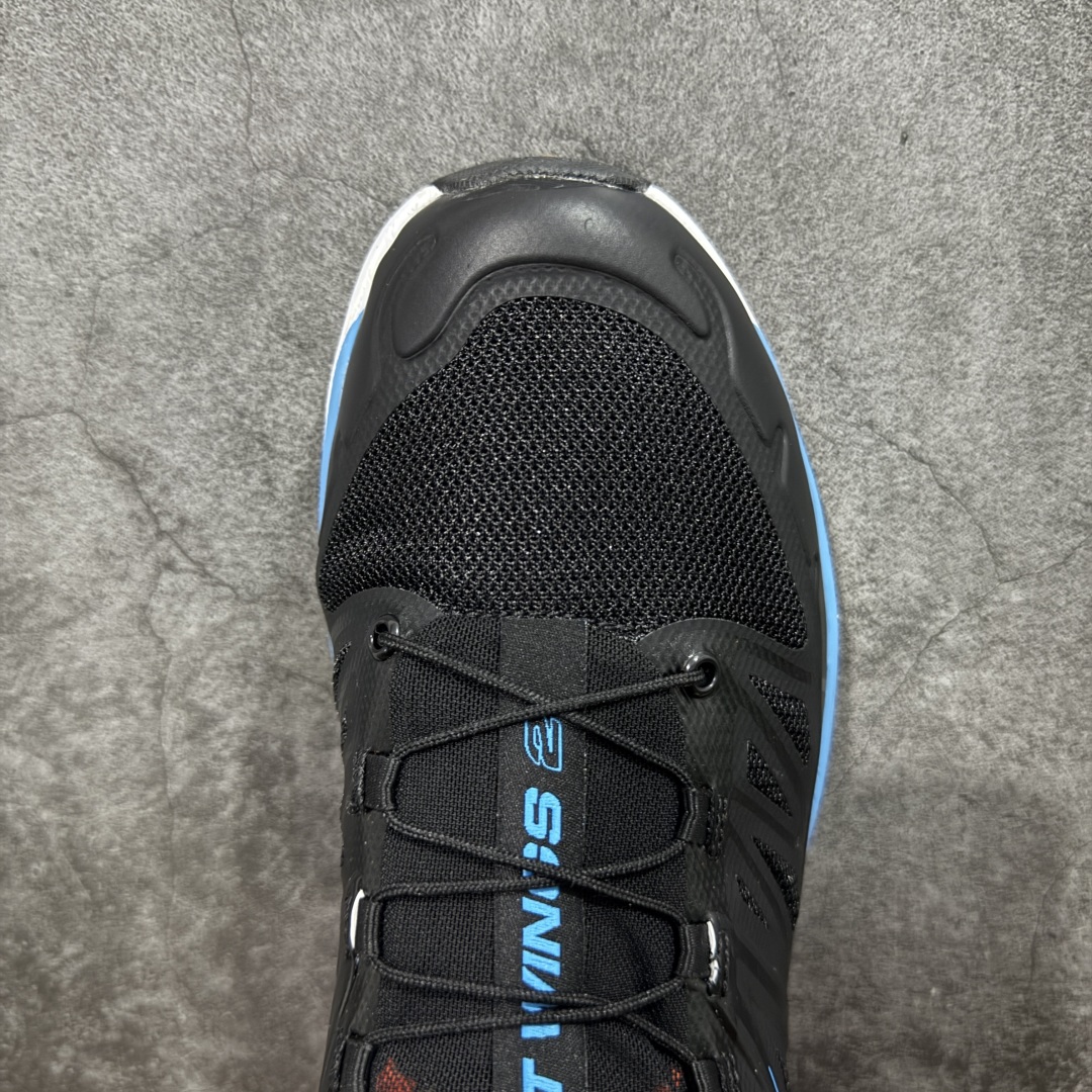 图片[5]-【莞产版本】SALOMON萨洛蒙 XT-Wings 2 Advanced 户外舒适百搭 网布织物减震防滑耐磨透气 低帮跑步鞋 XT-Wings 2采用了萨洛蒙独有的技术，不仅保证了鞋子的耐磨性，还让你在户外探险中保持通风透气，让双脚始终保持清爽舒适。无论是徒步旅行、登山探险还是日常穿搭，它都能为你提供稳定的支撑和舒适的穿着体验！ 低帮设计，有效减轻脚部负担，提供更灵活的穿着感受。无论是在崎岖不平的山路上还是在城市街头漫步，XT-Wings 2都能帮助你自如地驰骋，释放内心对自然的向往！SALOMON﻿萨洛蒙 XT-Wings 2绝对是一款不可错过的户外功能鞋！让它成为你户外探险路上的得力伙伴，让你在每一次冒险中都能感受到自由与激情的碰撞！ 尺码：36-46含半码-选品中心