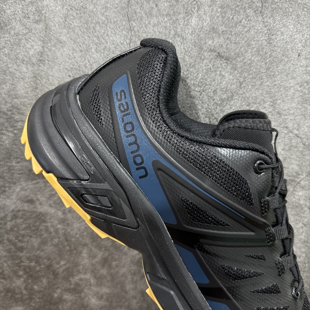 图片[7]-【莞产版本】SALOMON萨洛蒙 XT-Wings 2 Advanced 户外舒适百搭 网布织物减震防滑耐磨透气 低帮跑步鞋 XT-Wings 2采用了萨洛蒙独有的技术，不仅保证了鞋子的耐磨性，还让你在户外探险中保持通风透气，让双脚始终保持清爽舒适。无论是徒步旅行、登山探险还是日常穿搭，它都能为你提供稳定的支撑和舒适的穿着体验！ 低帮设计，有效减轻脚部负担，提供更灵活的穿着感受。无论是在崎岖不平的山路上还是在城市街头漫步，XT-Wings 2都能帮助你自如地驰骋，释放内心对自然的向往！SALOMON﻿萨洛蒙 XT-Wings 2绝对是一款不可错过的户外功能鞋！让它成为你户外探险路上的得力伙伴，让你在每一次冒险中都能感受到自由与激情的碰撞！ 尺码：36-46含半码-选品中心