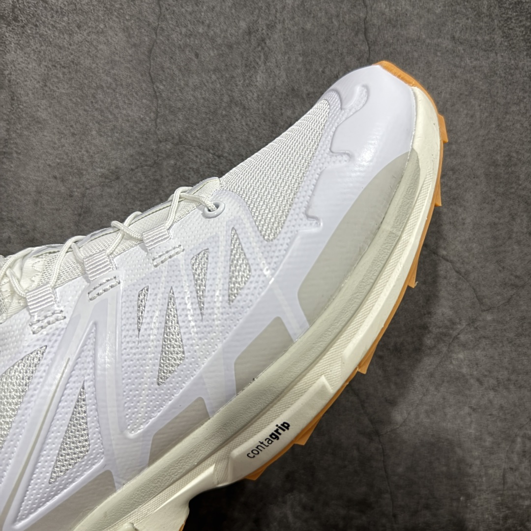 图片[6]-【莞产版本】SALOMON萨洛蒙 XT-Wings 2 Advanced 户外舒适百搭 网布织物减震防滑耐磨透气 低帮跑步鞋 XT-Wings 2采用了萨洛蒙独有的技术，不仅保证了鞋子的耐磨性，还让你在户外探险中保持通风透气，让双脚始终保持清爽舒适。无论是徒步旅行、登山探险还是日常穿搭，它都能为你提供稳定的支撑和舒适的穿着体验！ 低帮设计，有效减轻脚部负担，提供更灵活的穿着感受。无论是在崎岖不平的山路上还是在城市街头漫步，XT-Wings 2都能帮助你自如地驰骋，释放内心对自然的向往！SALOMON﻿萨洛蒙 XT-Wings 2绝对是一款不可错过的户外功能鞋！让它成为你户外探险路上的得力伙伴，让你在每一次冒险中都能感受到自由与激情的碰撞！ 尺码：36-46含半码-选品中心