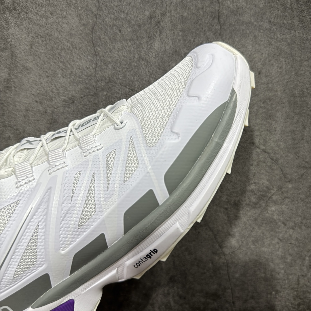 图片[6]-【莞产版本】SALOMON萨洛蒙 XT-Wings 2 Advanced 户外舒适百搭 网布织物减震防滑耐磨透气 低帮跑步鞋 XT-Wings 2采用了萨洛蒙独有的技术，不仅保证了鞋子的耐磨性，还让你在户外探险中保持通风透气，让双脚始终保持清爽舒适。无论是徒步旅行、登山探险还是日常穿搭，它都能为你提供稳定的支撑和舒适的穿着体验！ 低帮设计，有效减轻脚部负担，提供更灵活的穿着感受。无论是在崎岖不平的山路上还是在城市街头漫步，XT-Wings 2都能帮助你自如地驰骋，释放内心对自然的向往！SALOMON﻿萨洛蒙 XT-Wings 2绝对是一款不可错过的户外功能鞋！让它成为你户外探险路上的得力伙伴，让你在每一次冒险中都能感受到自由与激情的碰撞！ 尺码：36-46含半码-选品中心