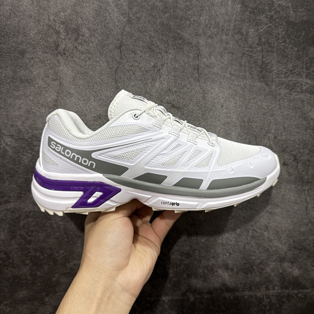 【莞产版本】SALOMON萨洛蒙 XT-Wings 2 Advanced 户外舒适百搭 网布织物减震防滑耐磨透气 低帮跑步鞋 XT-Wings 2采用了萨洛蒙独有的技术,不仅保证了鞋子的耐磨性,还让你在户外探险中保持通风透气,让双脚始终保持清爽舒适。无论是徒步旅行、登山探险还是日常穿搭,它都能为你提供稳定的支撑和舒适的穿着体验! 低帮设计,有效减轻脚部负担,提供更灵活的穿着感受。无论是在崎岖不平的山路上还是在城市街头漫步,XT-Wings 2都能帮助你自如地驰骋,释放内心对自然的向往!SALOMON萨洛蒙 XT-Wings 2绝对是一款不可错过的户外功能鞋!让它成为你户外探险路上的得力伙伴,让你在每一次冒险中都能感受到自由与激情的碰撞! 尺码:36-46含半码-选品中心
