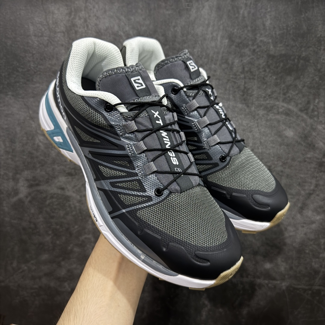 【莞产版本】SALOMON萨洛蒙 XT-Wings 2 Advanced 户外舒适百搭 网布织物减震防滑耐磨透气 低帮跑步鞋 XT-Wings 2采用了萨洛蒙独有的技术,不仅保证了鞋子的耐磨性,还让你在户外探险中保持通风透气,让双脚始终保持清爽舒适。无论是徒步旅行、登山探险还是日常穿搭,它都能为你提供稳定的支撑和舒适的穿着体验! 低帮设计,有效减轻脚部负担,提供更灵活的穿着感受。无论是在崎岖不平的山路上还是在城市街头漫步,XT-Wings 2都能帮助你自如地驰骋,释放内心对自然的向往!SALOMON萨洛蒙 XT-Wings 2绝对是一款不可错过的户外功能鞋!让它成为你户外探险路上的得力伙伴,让你在每一次冒险中都能感受到自由与激情的碰撞! 尺码:36-46含半码-选品中心