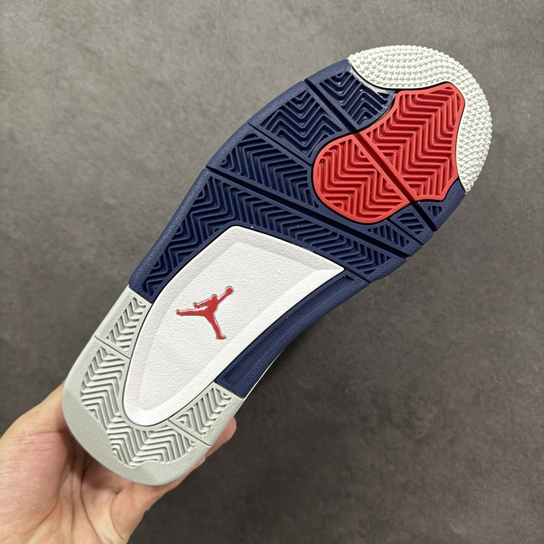 图片[9]-【公司级】Air Jordan AJ4 Retro 白灰 中帮篮球鞋 原楦原纸板同源开发 完美呈现乔4的版型 内侧正确双色网格 还原细节 正确气垫颜色 正确网格工艺 正确拉帮工艺 全鞋原装材料制作 原档案原模具打造 货号：DH6927-140 尺码：36-48-选品中心