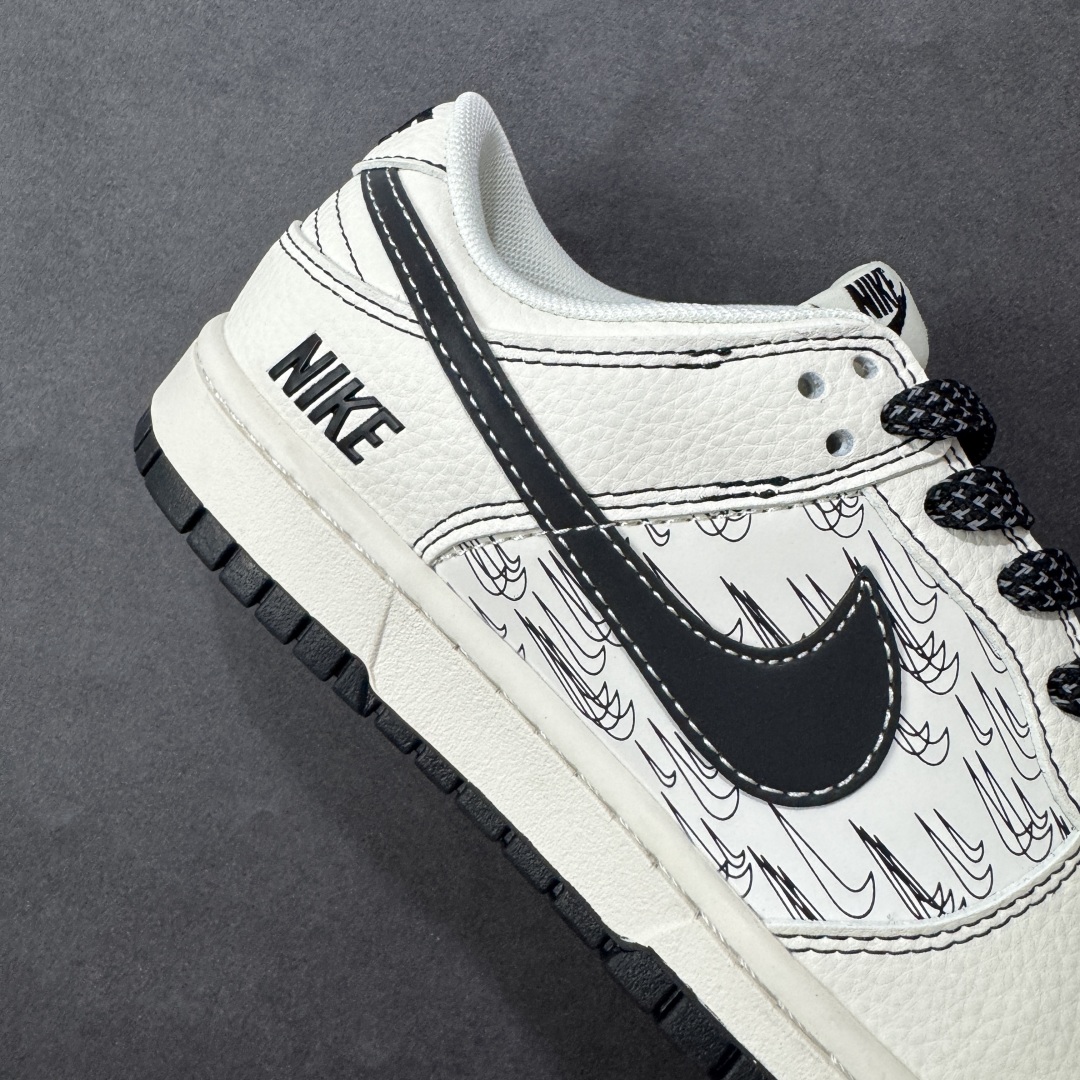 图片[6]-【定制版】Nike SB Dunk Low “NIKE联名——米黑多小勾” 高端定制 低帮休闲板鞋 定制鞋盒 大厂纯原品质出货 超高清洁度 皮料切割干净无任何毛边 细节完美 货号：HH7518-094 尺码：36 36.5 37.5 38 38.5 39 40 40.5 41 42 42.5 43 44 44.5 45 编码：HXSB330340-选品中心