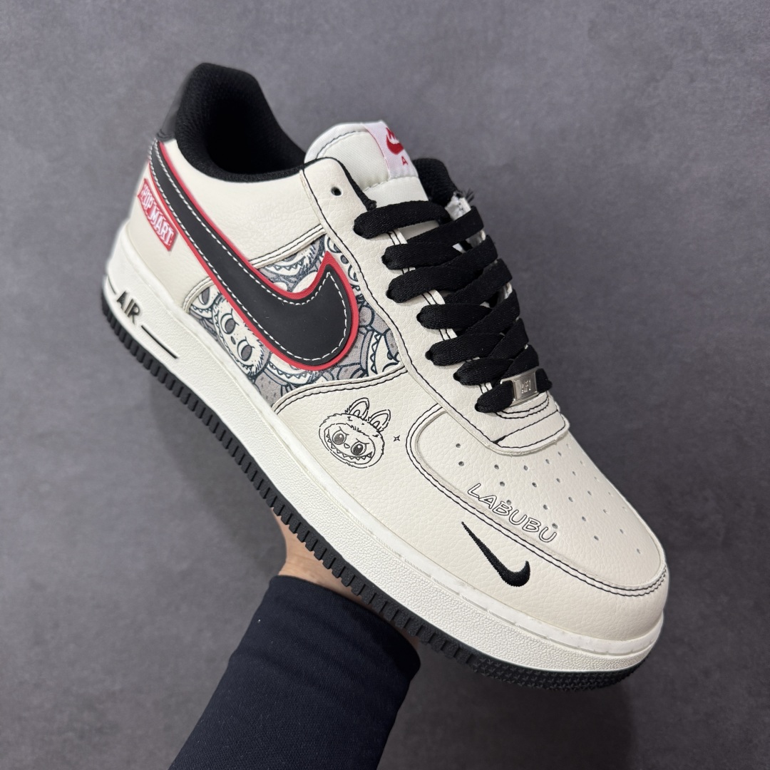 图片[3]-【定制版】Nike Air Force 1 Low 泡泡玛特 labubu高端定制联名 原楦头原纸板 打造纯正空军版型 专注外贸渠道 全掌内置蜂窝气垫 原盒配件 原厂中底钢印、拉帮完美 货号： HQ1688-001 尺码： 36 36.5 37.5 38 38.5 39 40 40.5 41 42 42.5 43 44 45 编码：HXSB310320-选品中心