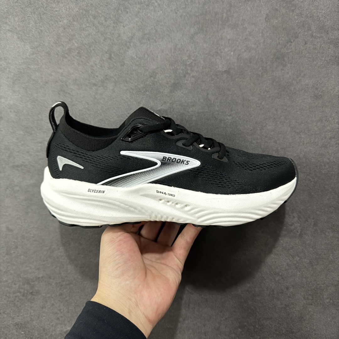 【公司级】布鲁克斯 Glycerin 22系列 Brooks布鲁克斯 Glycerin 22 舒适百搭减震耐磨低帮 长跑马拉松跑步鞋 货号:110445-1D-090 尺码:36-45带半码 编码:FSB240250-选品中心