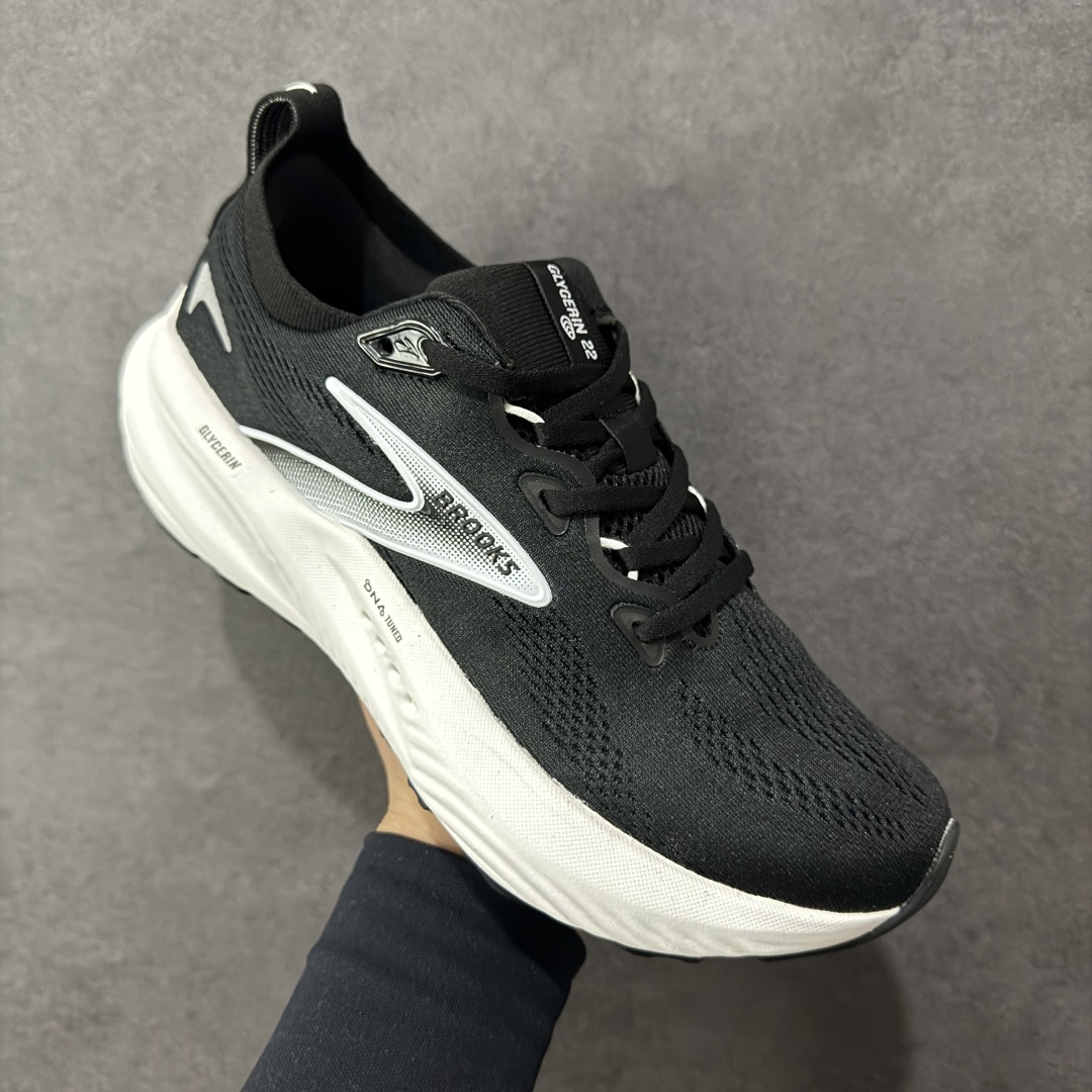 图片[3]-【公司级】布鲁克斯 Glycerin 22系列 Brooks布鲁克斯 Glycerin 22 舒适百搭减震耐磨低帮 长跑马拉松跑步鞋 货号：110445-1D-090 尺码：36-45带半码 编码：FSB240250-选品中心