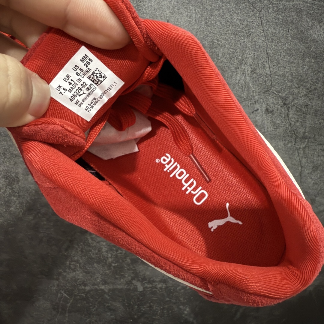【纯原】Puma Speedcat OG Sparco彪马罗马阿莫尔系列 复古运动休闲赛车跑鞋 红白皮标