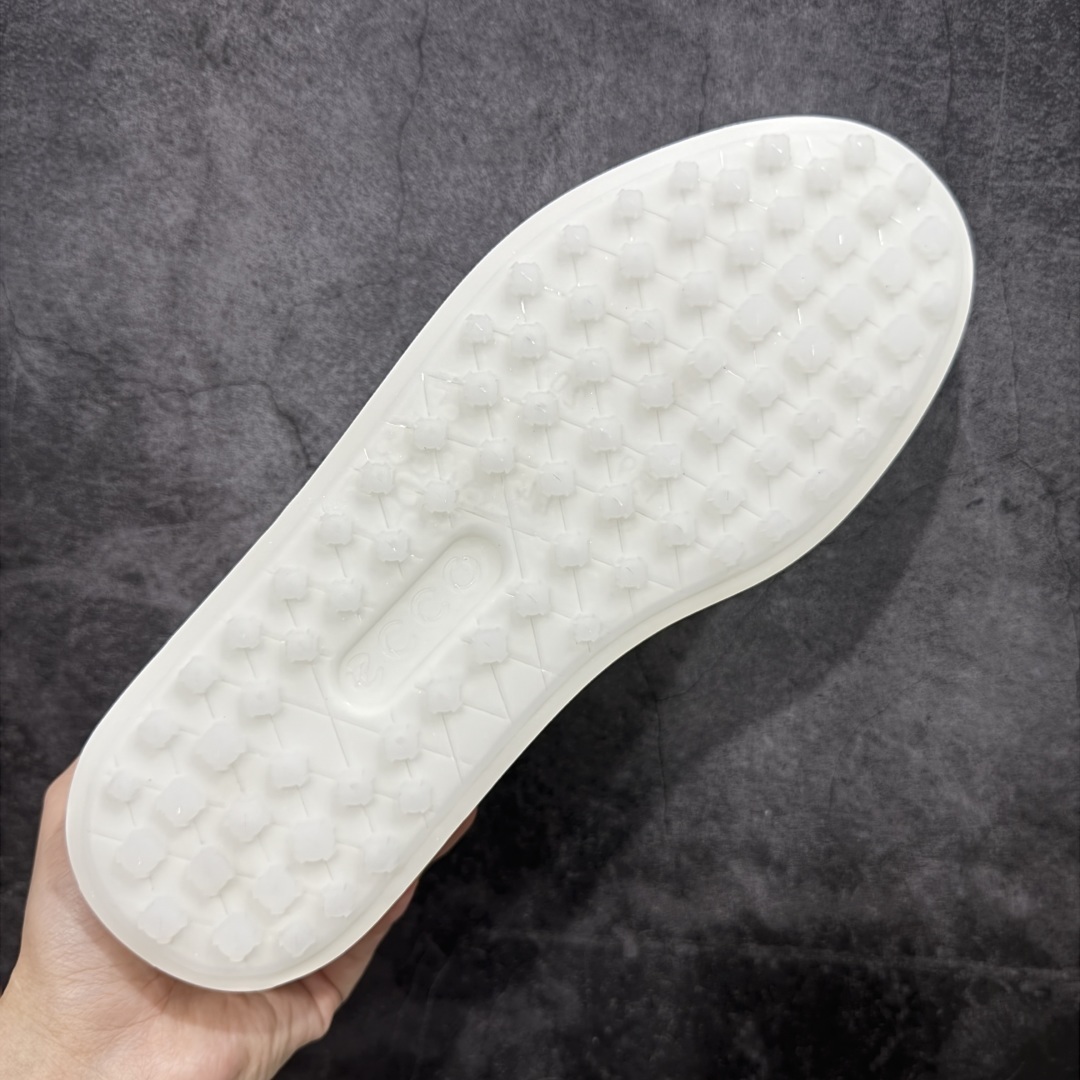 终端放店【纯原】Ecco 爱步 街头 720系列BIOM防滑真皮运动鞋牛皮鞋面 纹理自然 柔韧耐穿 直接