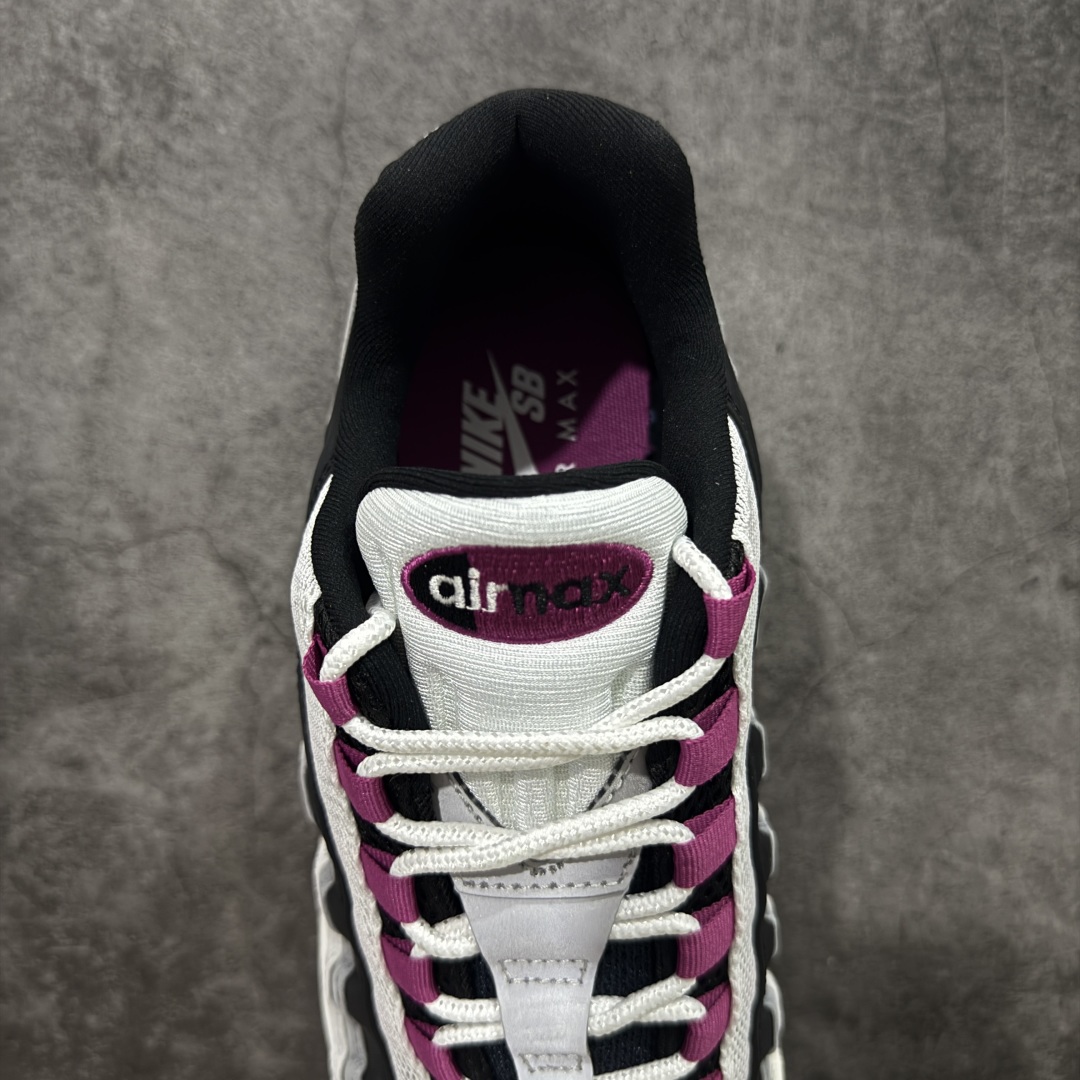 【GX版本】Nike SB Air Max 95 浅灰紫 HF7545-100外贸顶级专供 全部配色原鞋