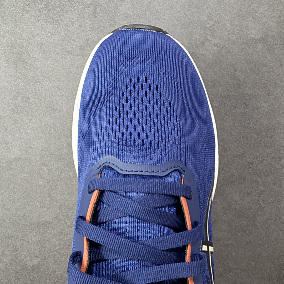 图片[8]-【公司级】Asics GT-1000 13 阿斯克斯 低帮 蓝黑色 防滑耐磨舒适稳定低邦休闲训练短跑跑步鞋 采用网眼鞋面，提供良好透气性。 中底处的Puregel科技与Flytefoam缓冲层可減轻鞋身的重量，带来更加柔软的触地脚感，PuergelL胶位于鞋跟底部，柔软度比标准GEL胶高67%，Flyteoama中底科技，具有良好的缓震性， 同时通过添加有机纤维材料，使得轻量性及耐用性得以实现；3D引导系统提供优秀的稳定性， 在磨损较多的部位配有AHAR+高耐磨橡胶，保持轻量性和抓地力的同时，发挥出更强耐磨性，提高跑鞋耐用度。 货号：1011B860-400 尺码：36-46带半码 编码：LNHB230240-选品中心