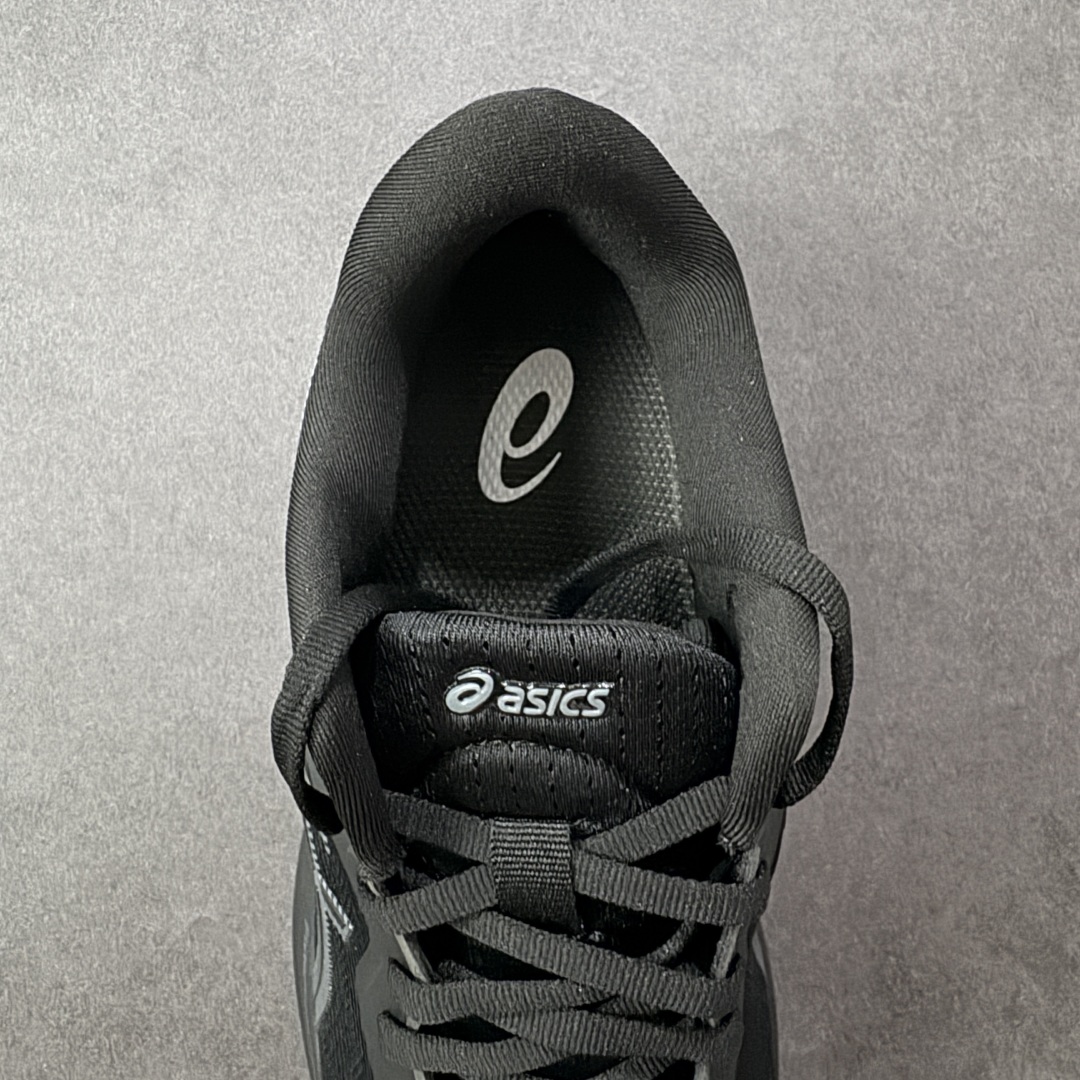 图片[7]-【公司级】Asics GT-1000 13 阿斯克斯 低帮 黑色 防滑耐磨舒适稳定低邦休闲训练短跑跑步鞋 采用网眼鞋面，提供良好透气性。 中底处的Puregel科技与Flytefoam缓冲层可減轻鞋身的重量，带来更加柔软的触地脚感，PuergelL胶位于鞋跟底部，柔软度比标准GEL胶高67%，Flyteoama中底科技，具有良好的缓震性， 同时通过添加有机纤维材料，使得轻量性及耐用性得以实现；3D引导系统提供优秀的稳定性， 在磨损较多的部位配有AHAR+高耐磨橡胶，保持轻量性和抓地力的同时，发挥出更强耐磨性，提高跑鞋耐用度。 男货号：1011B858-004 女货号：1012B663-004 尺码：36-46带半码 编码：LNHB230240-选品中心