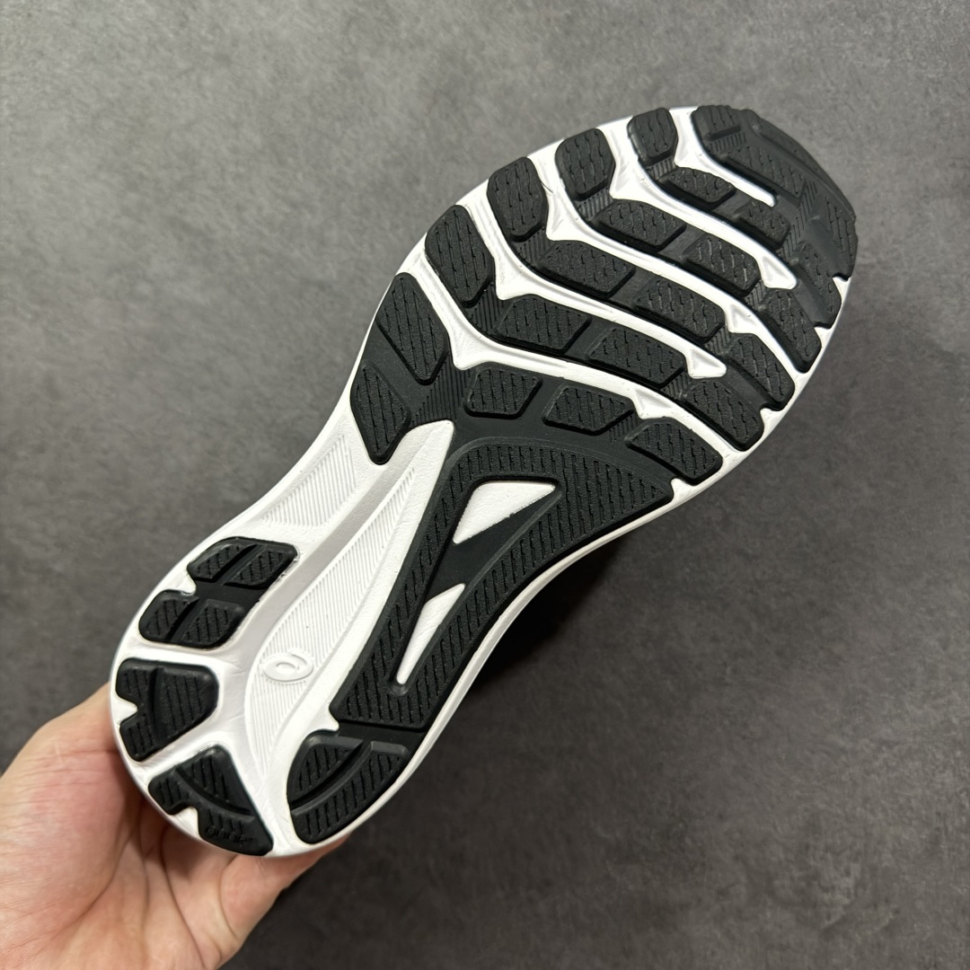 图片[9]-【公司级】Asics GT-1000 13 阿斯克斯 低帮 黑灰色 防滑耐磨舒适稳定低邦休闲训练短跑跑步鞋 采用网眼鞋面，提供良好透气性。 中底处的Puregel科技与Flytefoam缓冲层可減轻鞋身的重量，带来更加柔软的触地脚感，PuergelL胶位于鞋跟底部，柔软度比标准GEL胶高67%，Flyteoama中底科技，具有良好的缓震性， 同时通过添加有机纤维材料，使得轻量性及耐用性得以实现；3D引导系统提供优秀的稳定性， 在磨损较多的部位配有AHAR+高耐磨橡胶，保持轻量性和抓地力的同时，发挥出更强耐磨性，提高跑鞋耐用度。 男货号：1011B858-003 女货号：1012B663-003 尺码：36-46带半码 编码：LNHB230240-选品中心
