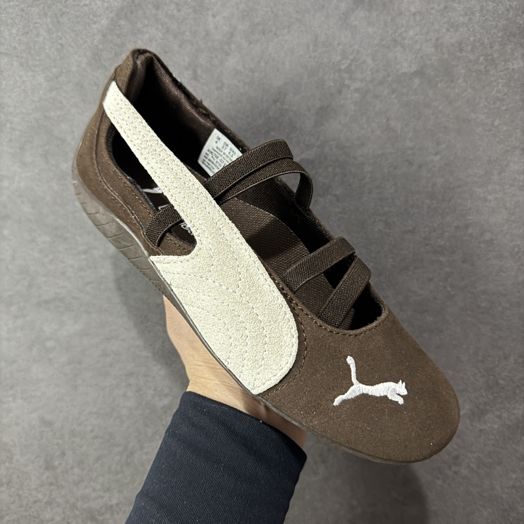 图片[3]-【公司级】Puma Speedcat ballet 舒适百搭 低帮 芭蕾鞋 #朴彩英 rose 同款 黑粉配色甜酷感拉满 低帮设计超显脚踝纤细，上脚轻盈又舒适。不管日常出街还是运动都适配，防滑耐磨超抗造。 尺码：36 37.5 38 38.5 39 40-选品中心