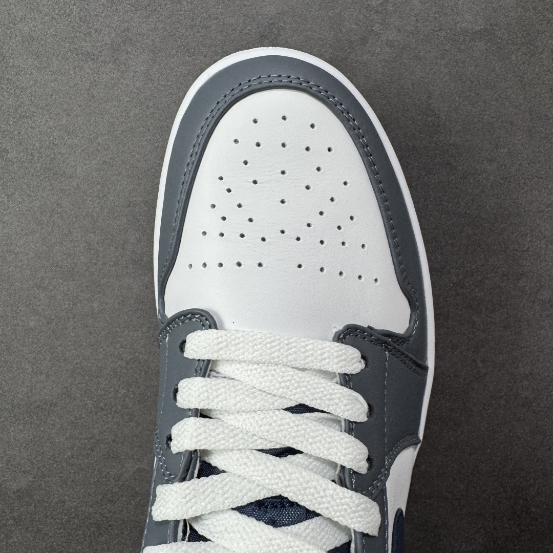 图片[8]-【公司级头层】Nike Air Jordan 1 Retro Low OG AJ1乔1 低帮休闲运动板鞋 市场唯一独家头层皮打造 原鞋原档案开发 原厂皮料 原档冲孔鞋头 正确满胶鞋垫 四线拉帮 原厂织唛标 鞋舌高弹海绵填充 货号：553558-414 尺码：36 36.5 37.5 38 38.5 3940 40.5 41 42 42 42.5 43 44 45 46 编码：GLB210220-选品中心