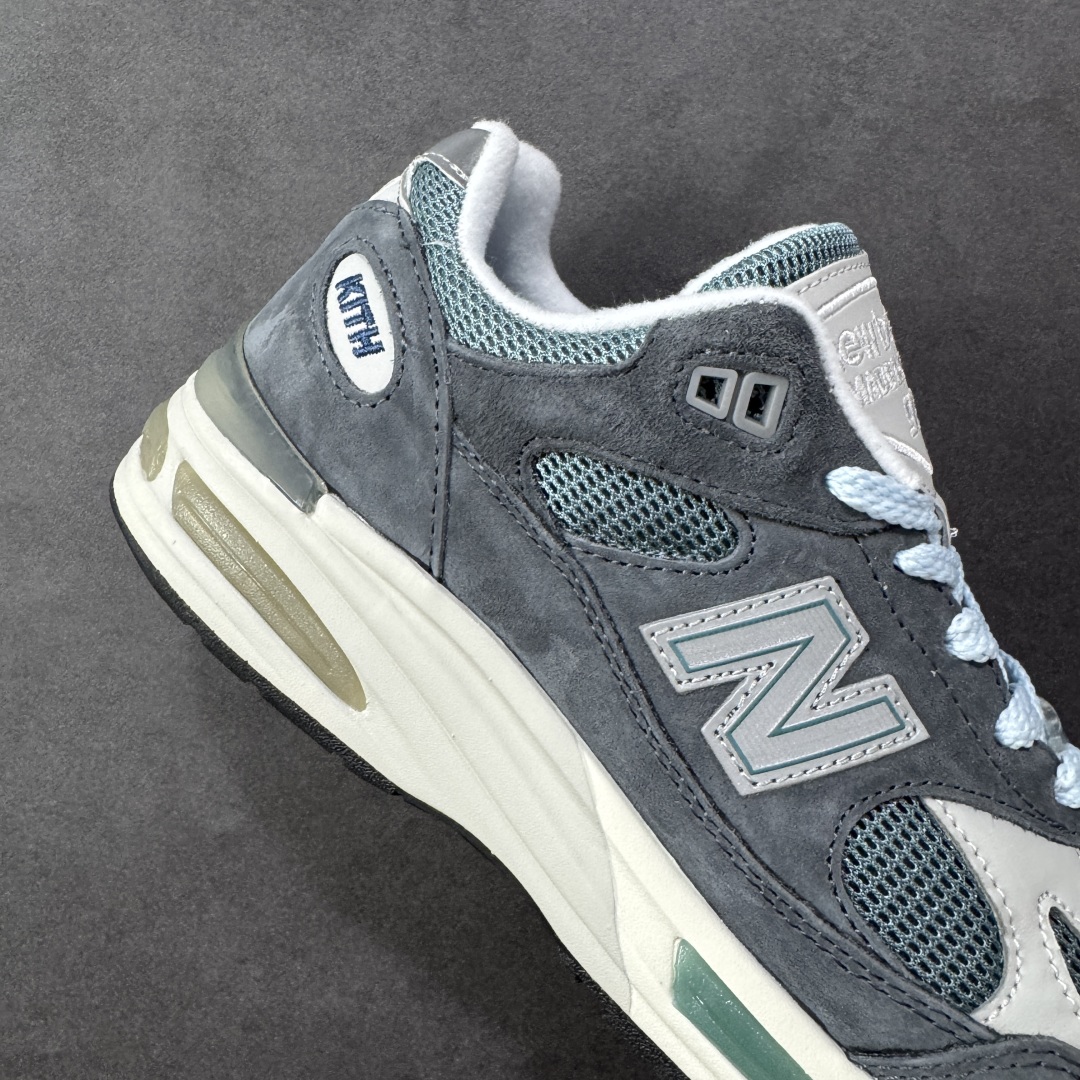 图片[6]-【K版纯原】Kith x New Balance Made In USA M991系列 美产经典百搭老爹休闲运动跑步鞋  #鞋面采用猪巴革及大网眼布鞋面材质以及3层组合大底 ABZORB专利吸震鞋垫 货号：U991KH2  尺码：36 37 37.5 38 38.5 39.5 40 40.5 41.5 42 42.5 43 44 44.5 45-选品中心