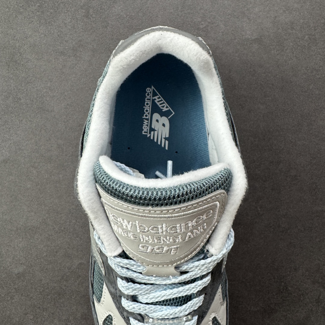 图片[7]-【K版纯原】Kith x New Balance Made In USA M991系列 美产经典百搭老爹休闲运动跑步鞋  #鞋面采用猪巴革及大网眼布鞋面材质以及3层组合大底 ABZORB专利吸震鞋垫 货号：U991KH2  尺码：36 37 37.5 38 38.5 39.5 40 40.5 41.5 42 42.5 43 44 44.5 45-选品中心