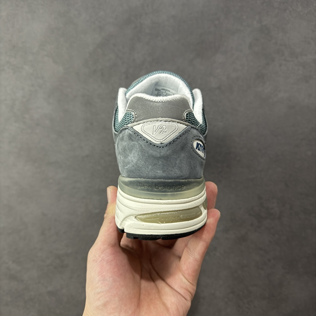 图片[4]-【K版纯原】Kith x New Balance Made In USA M991系列 美产经典百搭老爹休闲运动跑步鞋  #鞋面采用猪巴革及大网眼布鞋面材质以及3层组合大底 ABZORB专利吸震鞋垫 货号：U991KH2  尺码：36 37 37.5 38 38.5 39.5 40 40.5 41.5 42 42.5 43 44 44.5 45-选品中心