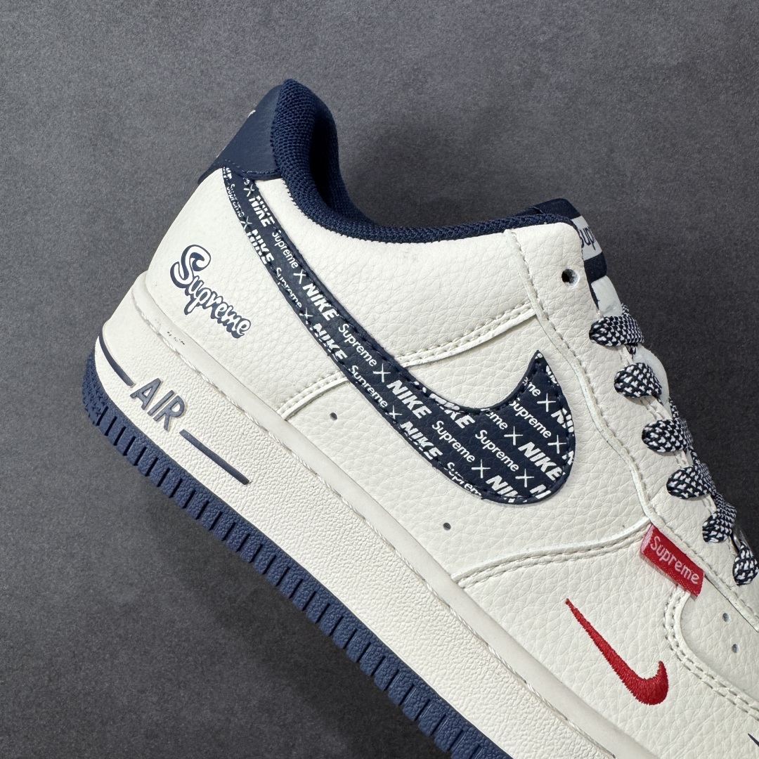 图片[6]-【定制版】Nike Air Force 1\’07 Low 联名 米白迷彩红蓝钩 空军一号低帮休闲板鞋 XD2588-609  #定制鞋盒 大厂纯原品质出货 超高清洁度 皮料切割干净无任何毛边 细节完美   尺码：36 36.5 37.5 38 38.5 39 40 40.5 41 42 42.5 43 44 44.5 45 编码：HXSB310320-选品中心