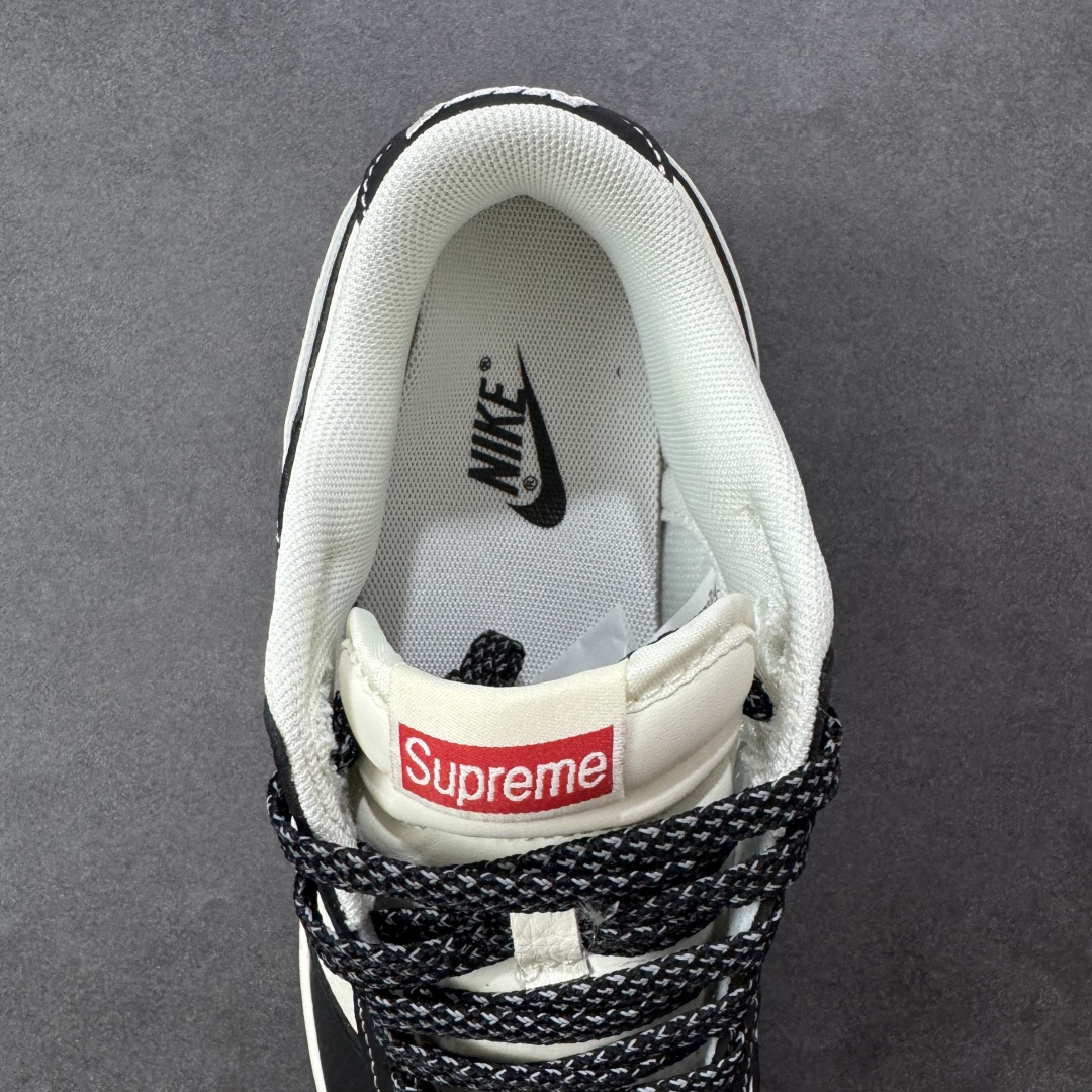 图片[7]-【定制版】Nike SB Dunk Low Supreme联名 米黑银 高端定制 低帮休闲板鞋 HH7518-099  #定制鞋盒 大厂纯原品质出货 超高清洁度 皮料切割干净无任何毛边 细节完美  尺码：36 36.5 37.5 38 38.5 39 40 40.5 41 42 42.5 43 44 44.5 45 编码：HXSB330340-选品中心