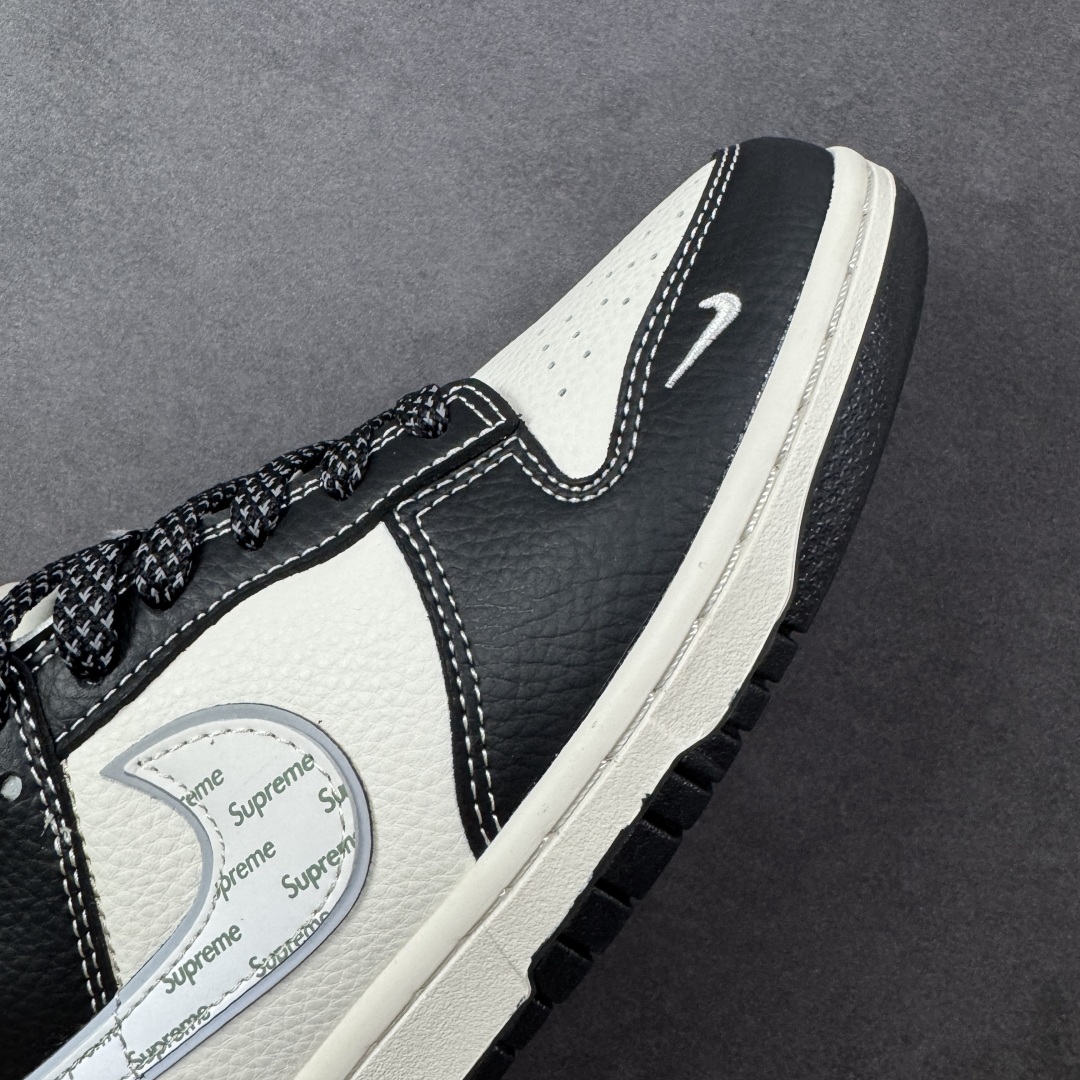 图片[5]-【定制版】Nike SB Dunk Low Supreme联名 米黑银 高端定制 低帮休闲板鞋 HH7518-099  #定制鞋盒 大厂纯原品质出货 超高清洁度 皮料切割干净无任何毛边 细节完美  尺码：36 36.5 37.5 38 38.5 39 40 40.5 41 42 42.5 43 44 44.5 45 编码：HXSB330340-选品中心