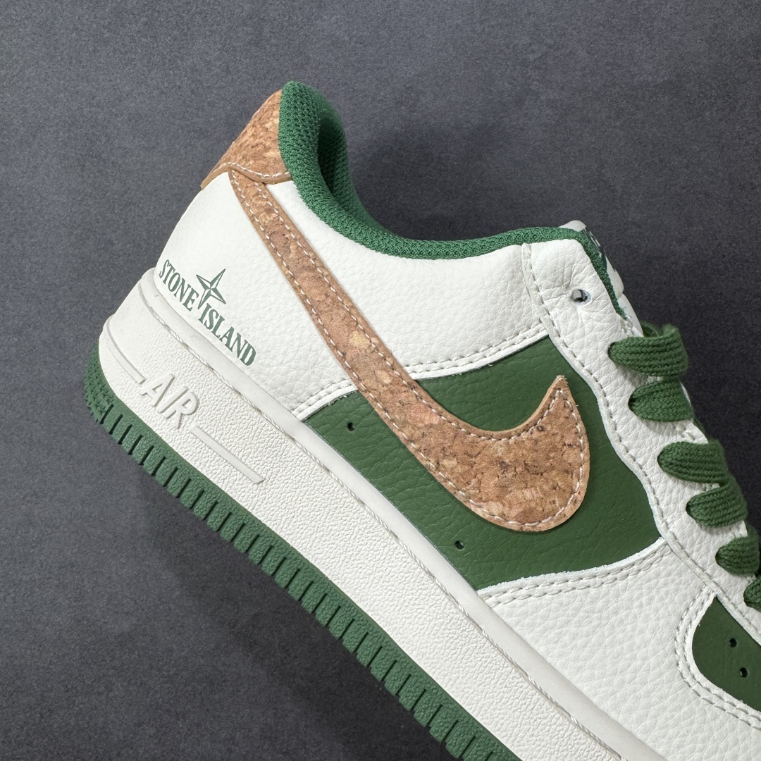 图片[6]-【定制版】Nike Air Force 1\’07 Low 石头岛联名 米绿花卉 空军一号低帮休闲板鞋 JP8028-010  #原楦头原纸板 原装鞋盒 定制五金配件 内置全掌气垫 原厂鞋底  尺码：36 36.5 37.5 38 38.5 39 40 40.5 41 42 42.5 43 44 44.5 45 编码：HXSB310320-选品中心