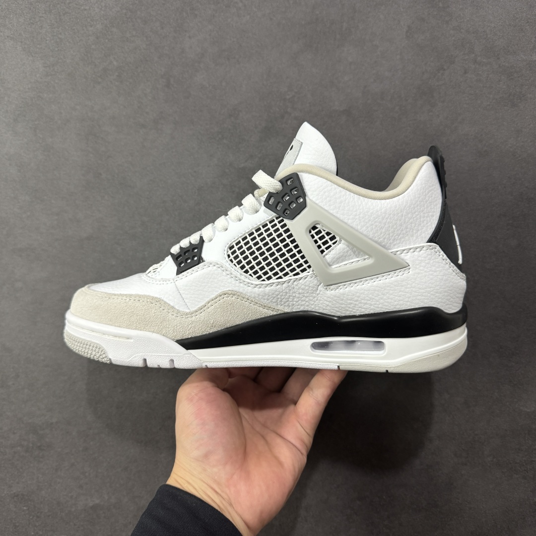 图片[2]-【GQ福利版】Air Jordan AJ4 全头层 外贸尾单 零售圈做工 抵债套现 原纸板楦头开发 定制优质皮料 完美鞋型匹配公司货 正确TPU鞋舌锁扣 最新原厂底模 大底卡色咬花完美 鞋柜必备鞋款 尺码：40 40.5 41 42 42.5 43 44 44.5 45 46 47.5-选品中心