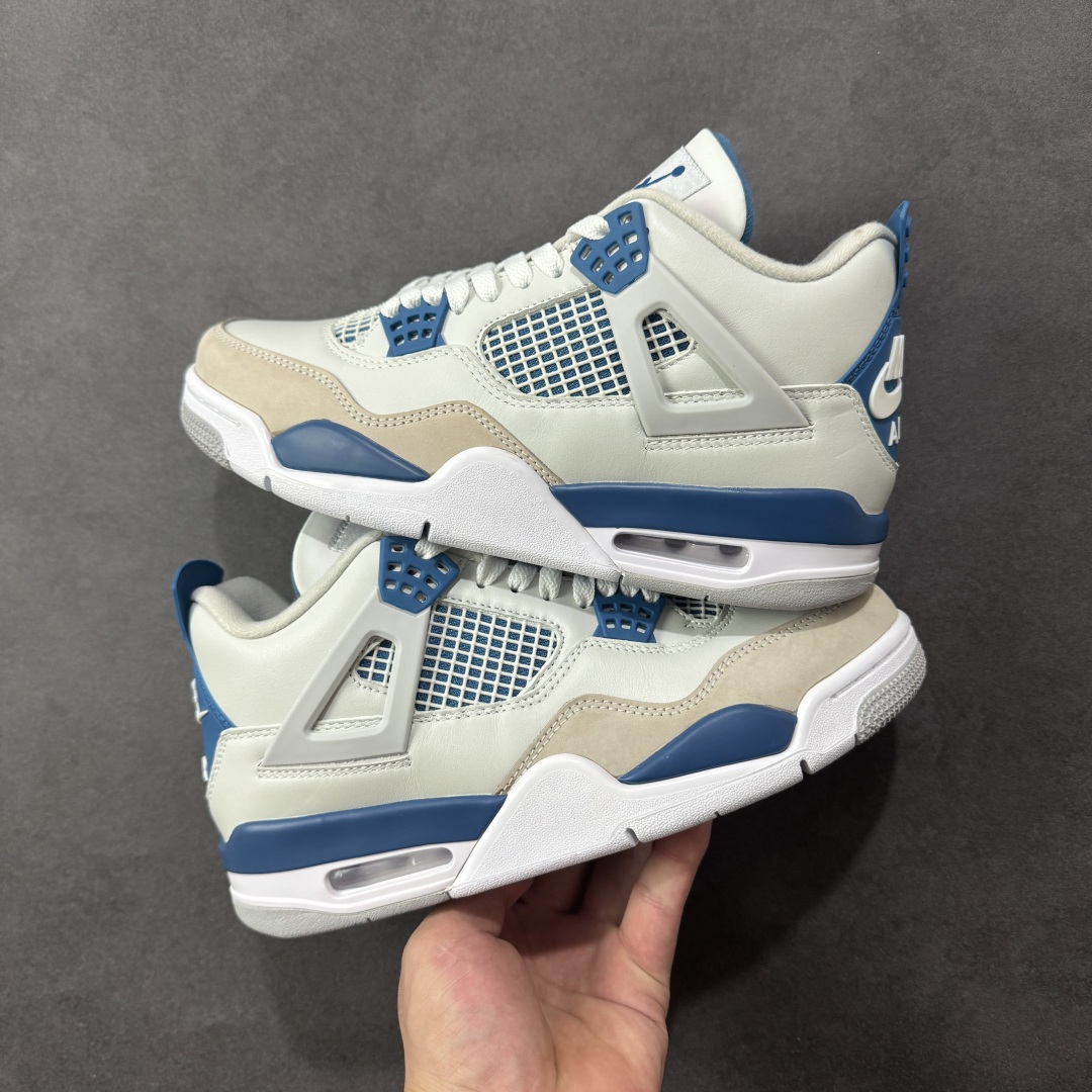 图片[4]-【GQ福利版】Air Jordan AJ4 全头层 外贸尾单 零售圈做工 抵债套现 原纸板楦头开发 定制优质皮料 完美鞋型匹配公司货 正确TPU鞋舌锁扣 最新原厂底模 大底卡色咬花完美 鞋柜必备鞋款 尺码：40 40.5 41 42 42.5 43 44 44.5 45 46 47.5-选品中心