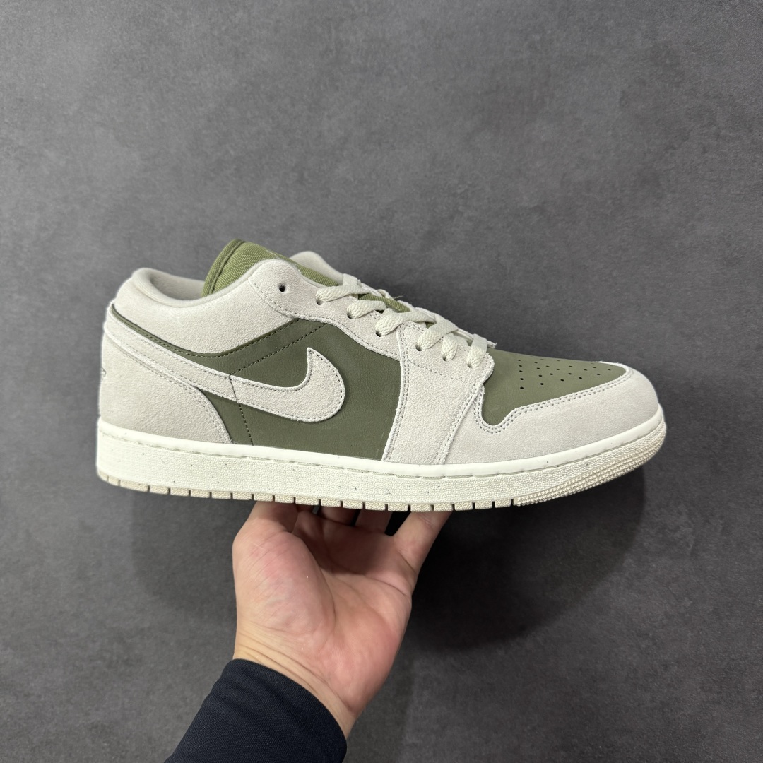【K版纯原】Air Jordan AJ1 Low 低帮 灰绿 HV4089-201 全新流水线出品 市场第二梯队最强版 全部原鞋开发 原楦原纸板开发 全鞋电脑针车 原厂内置全掌气垫 原盒内在原标 唯一Zp原版鞋带绑法 免检产品 全新2022版型 全头层皮料 完美零毛边处理 原厂配置全掌气垫 价格定位良心 新配色陆续出货 尺码:36-46-选品中心