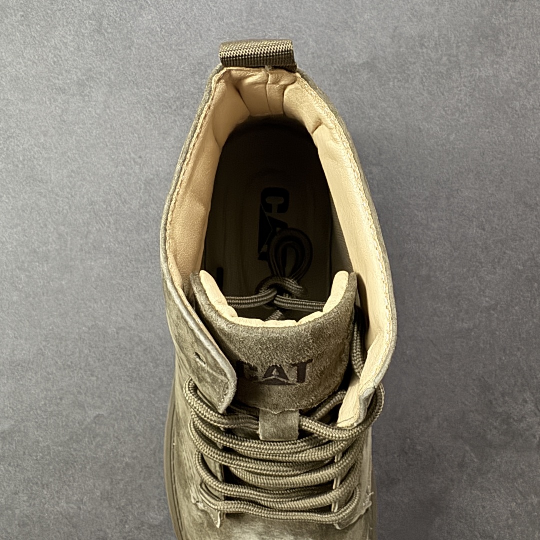 图片[7]-【公司级】25年秋冬款CAT硬汉推土机品牌·卡特Tramp Hike Low款户外中邦休闲系带男鞋广东中山代工厂原产楦型 台产耐磨麂皮材质 手工马克线固特异缝制工艺 轻量柔韧橡胶防滑大底 正确原盒包装吊牌 完全还原正品工艺徒步旅行者百搭休闲旅游休闲鞋 尺码：39 40 41 42 43 44（标准码数）-选品中心