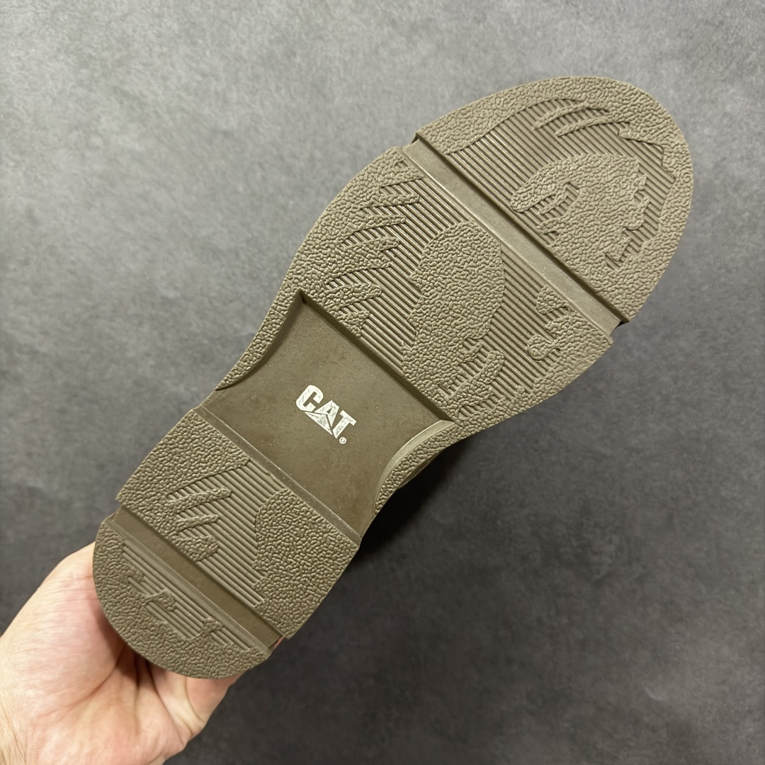 图片[9]-【公司级】25年秋冬款CAT硬汉推土机品牌·卡特Tramp Hike Low款户外中邦休闲系带男鞋广东中山代工厂原产楦型 台产耐磨麂皮材质 手工马克线固特异缝制工艺 轻量柔韧橡胶防滑大底 正确原盒包装吊牌 完全还原正品工艺徒步旅行者百搭休闲旅游休闲鞋 尺码：39 40 41 42 43 44（标准码数）-选品中心