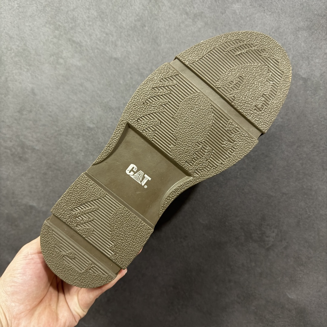 图片[9]-【公司级】25年秋冬款CAT硬汉推土机品牌·卡特Tramp Hike Low款户外中邦休闲系带男鞋广东中山代工厂原产楦型 台产耐磨麂皮材质 手工马克线固特异缝制工艺 轻量柔韧橡胶防滑大底 正确原盒包装吊牌 完全还原正品工艺徒步旅行者百搭休闲旅游休闲鞋 尺码：39 40 41 42 43 44（标准码数）-选品中心