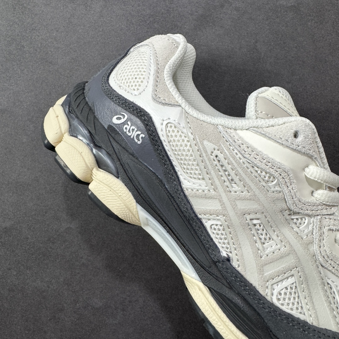 图片[6]-【公司级】Asics Gel-NYC复古单品 亚瑟士ASICSTIGER秋季新款休闲鞋 厚底街头运动休闲鞋 ASICS亚瑟士推出全新GEL-NYC，彰显纽约都市活力 这次的新系列融入了多个版本GEL的经典设计风格，广受好评。其设计灵感来源于GEL-NIMBUS 3,GEL-MC PLUS V 和 GEL-CUMULUS 16 这些往日经典鞋款。GEL-NYC使用GEL-CUMULUS 16鞋款的鞋楦设计,展现了独特的现代化美学。鞋底采用了轻质发泡材料,并在后跟和前掌处采用了ASICS亚瑟士核心科技——GEL缓震胶,赋予鞋款强大的缓冲性能,提供了更柔软舒适的穿着体验。而在原有设计的启发之上,此次鞋款采用更贴合当今潮流趋势的材料和创新技术,展现出纽约充满活力的都市精神。 尺码：36-45-选品中心