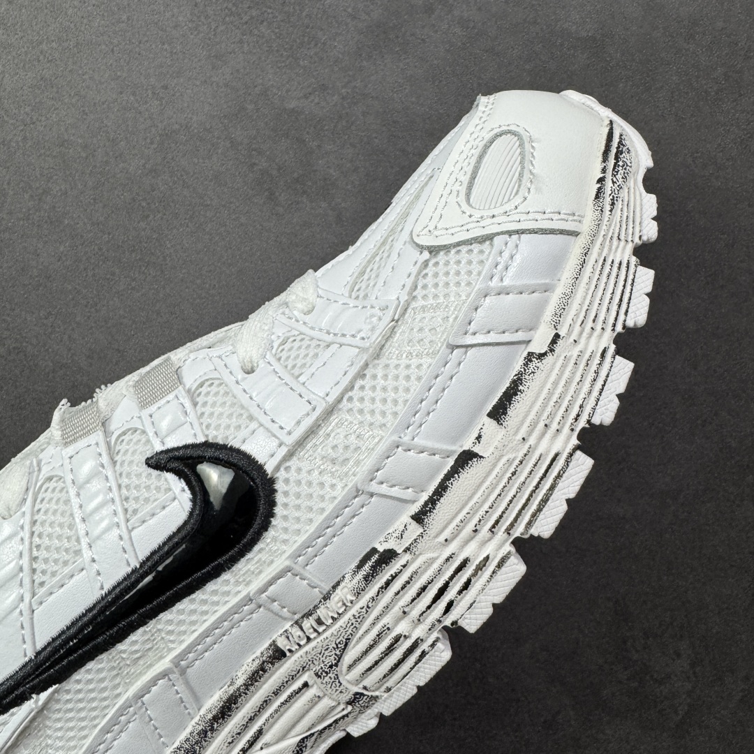 图片[5]-【PE版本】Nike P-6000 复古技科个性运动老爹鞋。该鞋款鞋采面用纵横交错的覆面，重现 2000 年代鞋跑风格，同时搭配震缓鞋垫，带来舒的适步履体验。Nike P6000取材自2006 Nike Air Pegasus，打混造搭经典风格，透舒气适，唤起对21世纪初期的共鸣。透气网布眼融入皮革，织和物合成材质覆面，营造21世初纪的畅跑美学概念。泡棉中底盈轻缓震，带来舒的适足底感受。全胶橡外底，铸就出抓色地力 型号：CD6404-101 尺码：36 36.5 37.5 38 38.5 39 40 40.5 41 42 42.5 43 44 44.5 45-选品中心