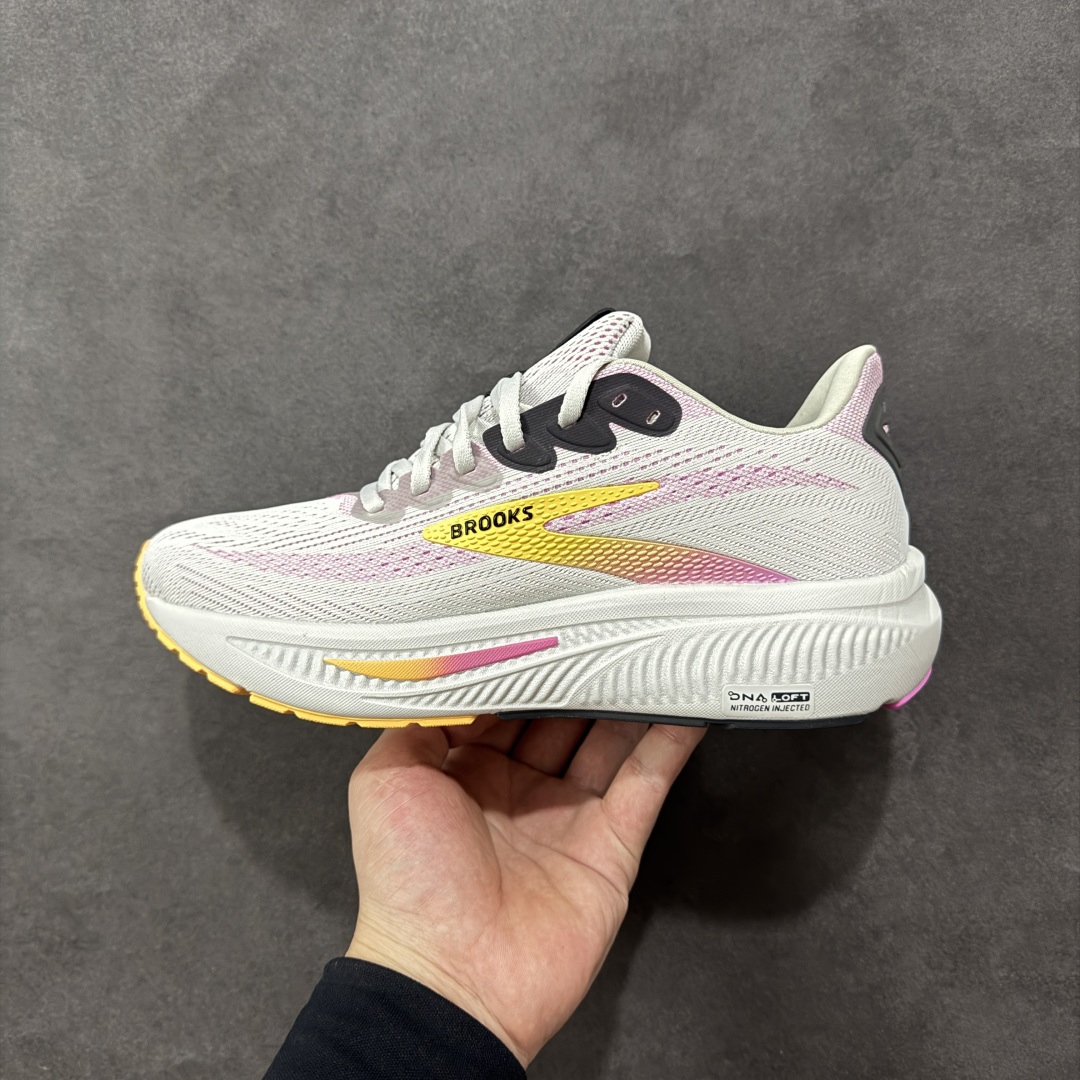 【纯原】外贸热款专供 Brooks 布鲁克斯 Ghost 17 网面运动鞋 官方售K+ 超临界Q弹大底 