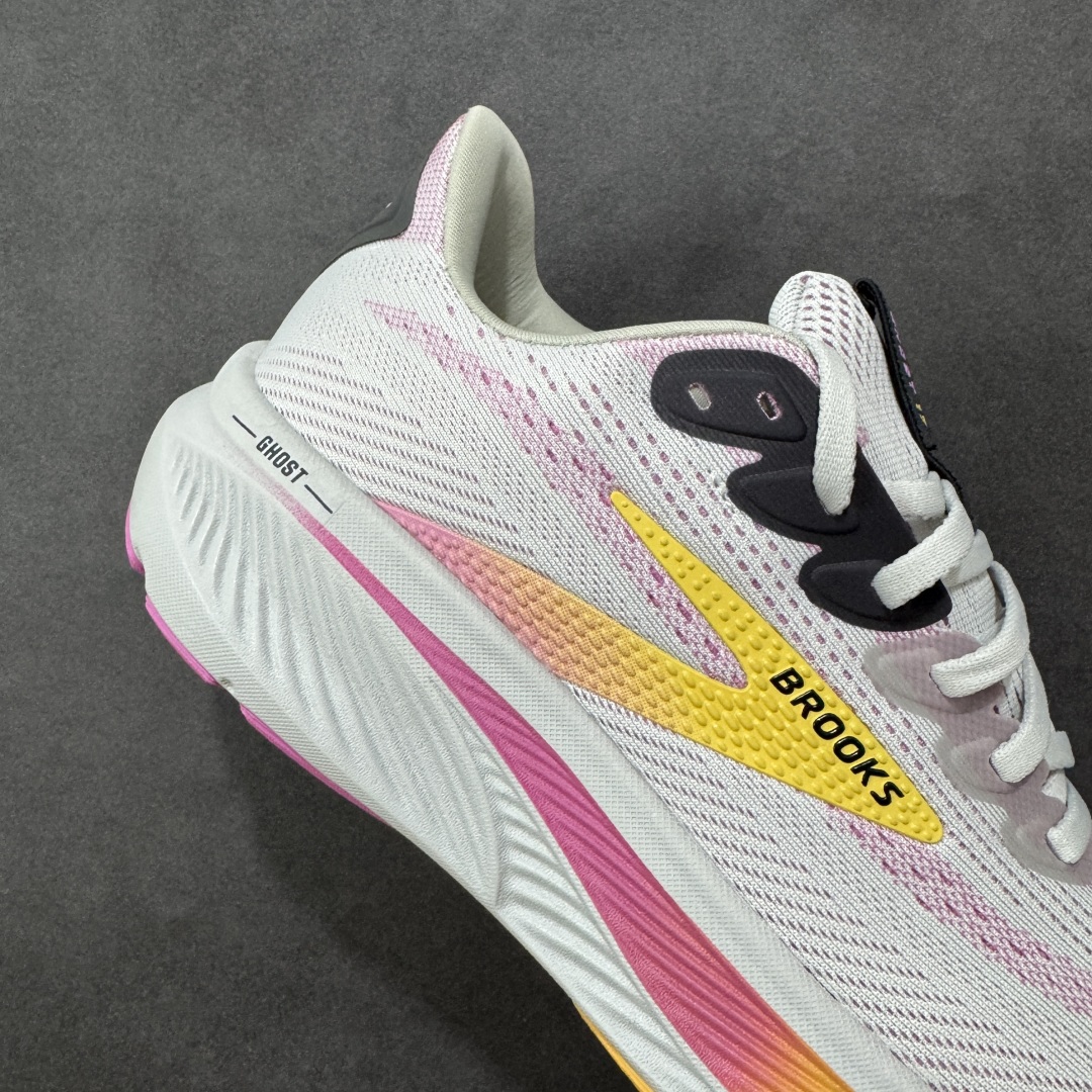 【纯原】外贸热款专供 Brooks 布鲁克斯 Ghost 17 网面运动鞋 官方售K+ 超临界Q弹大底 